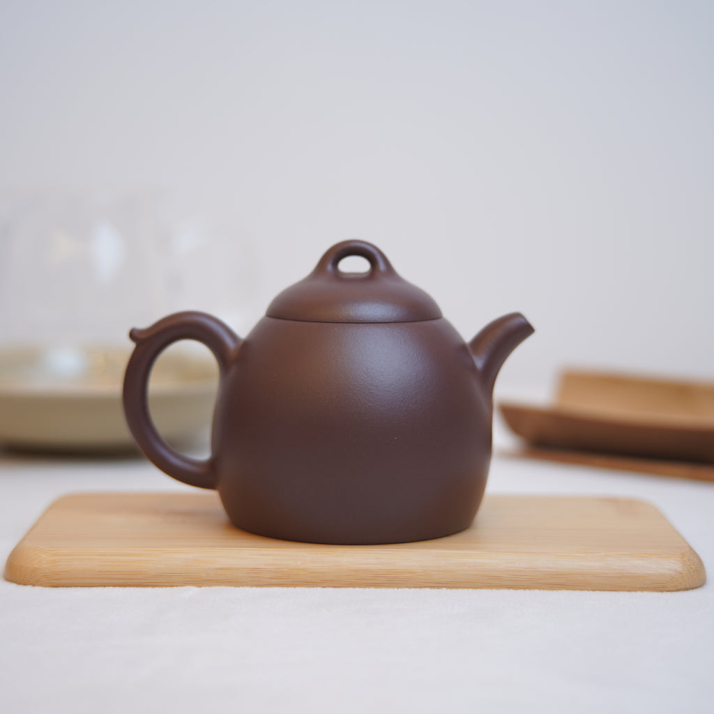 新品**馬璟輝弟子*【秦權壺】全手工紫泥紫砂茶壺– Cha-Tailor Tea