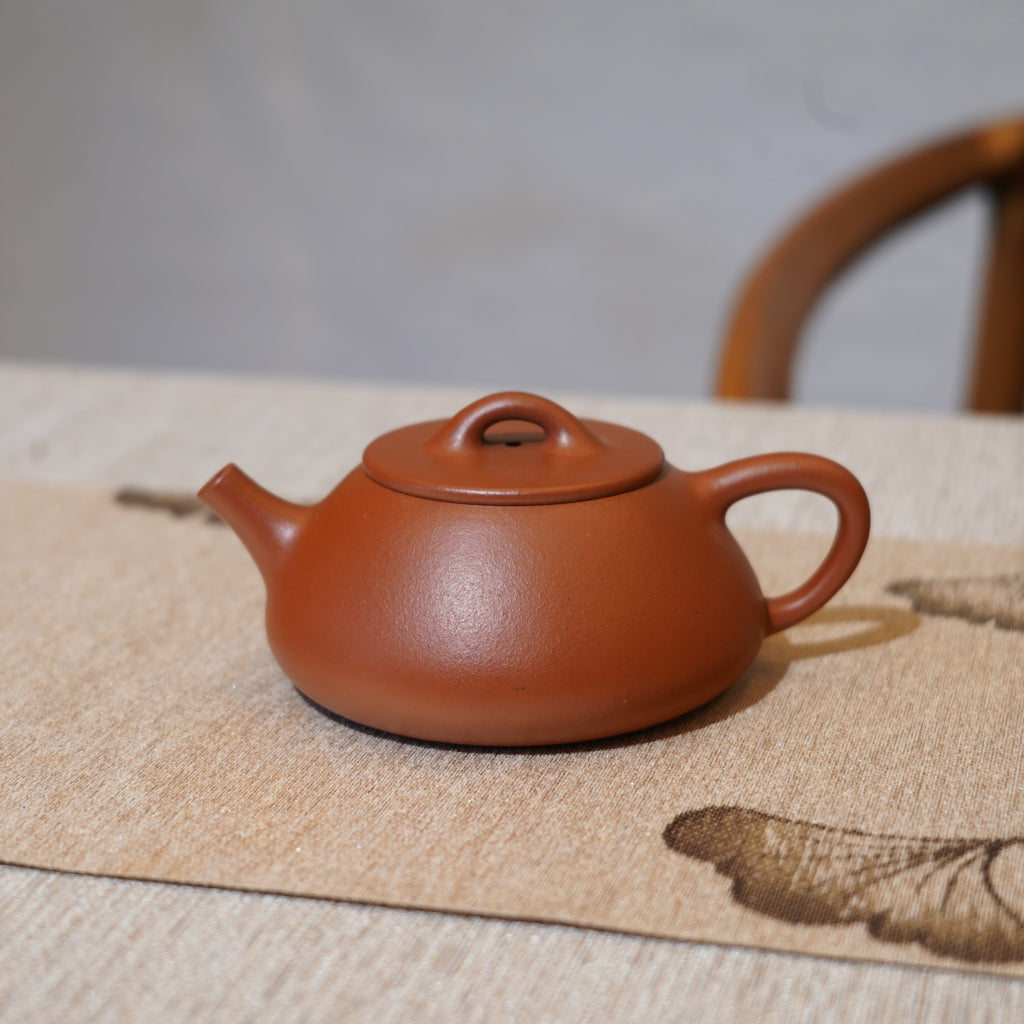 新品*【石瓢】全手工原礦朱泥紫砂茶壺– Cha-Tailor Tea Specialist