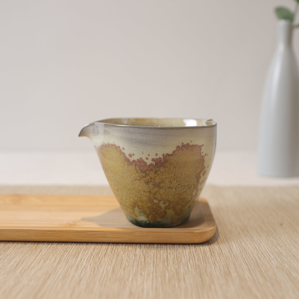 新品*【心型寬口公道杯】景德鎮蘇打燒公道杯– Cha-Tailor Tea Specialist