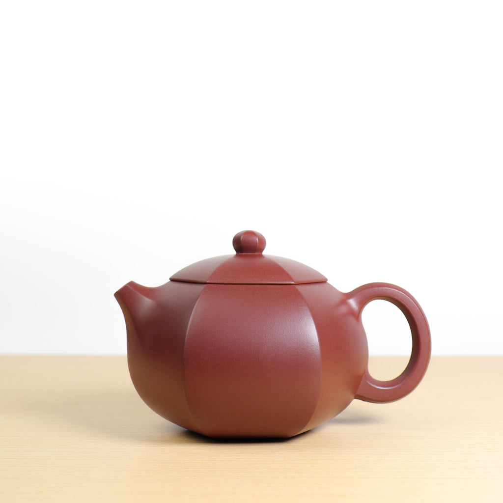 已售出）【六方西施】原礦玫紅泥紫砂茶壺– Cha-Tailor Tea Specialist