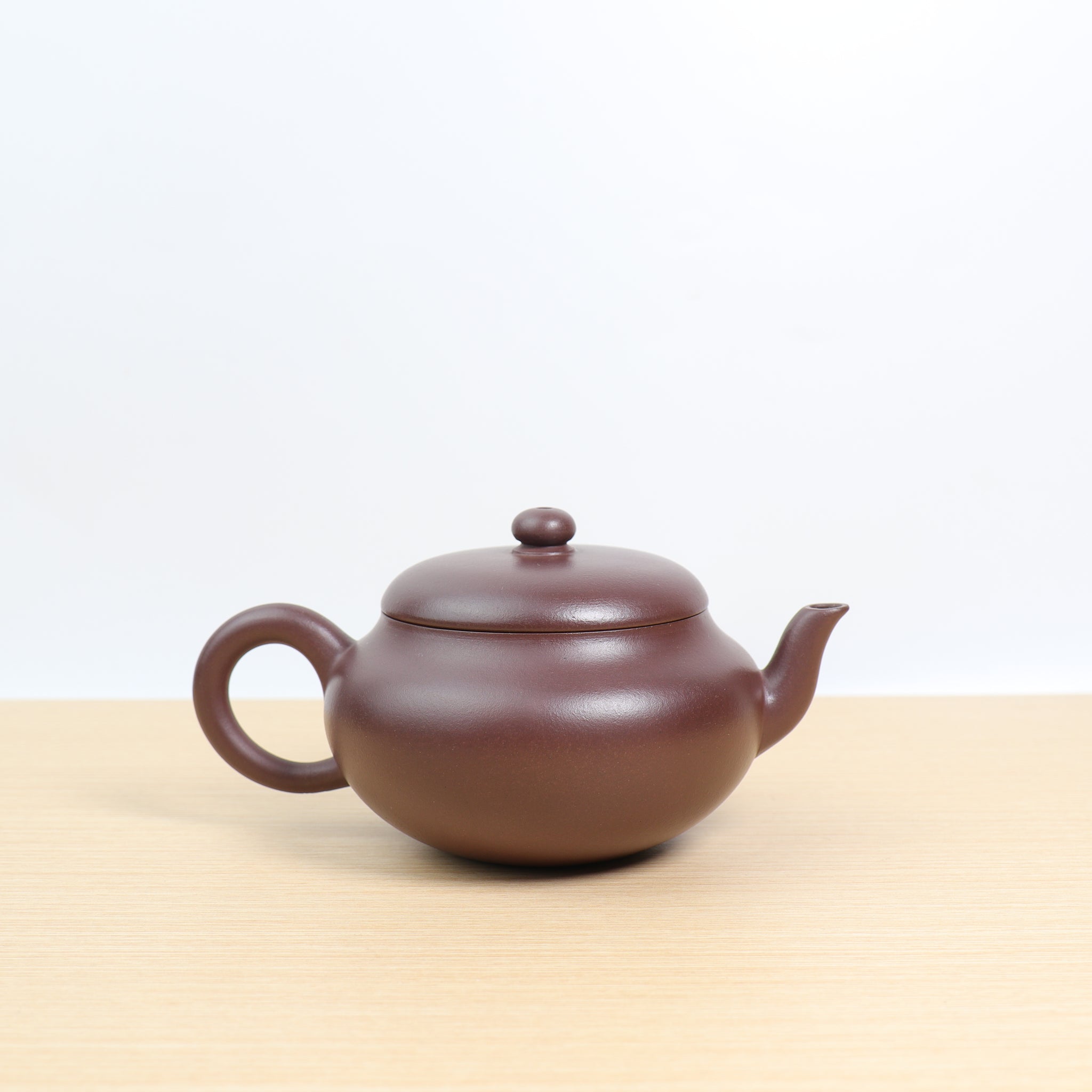 (已售出)【君德】全手工紫泥簡意紫砂茶壺