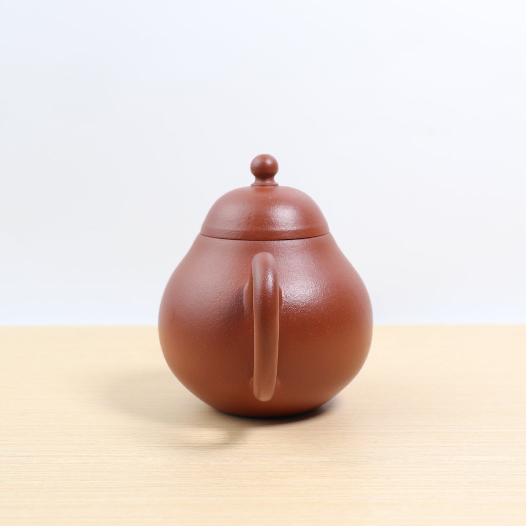 ※中国古美術/朱泥梨地詩文茶壺/(底款:王東石)【保存箱付】 中国古美術/朱泥梨地詩文茶壺/(底款:王東石)【保存箱付】