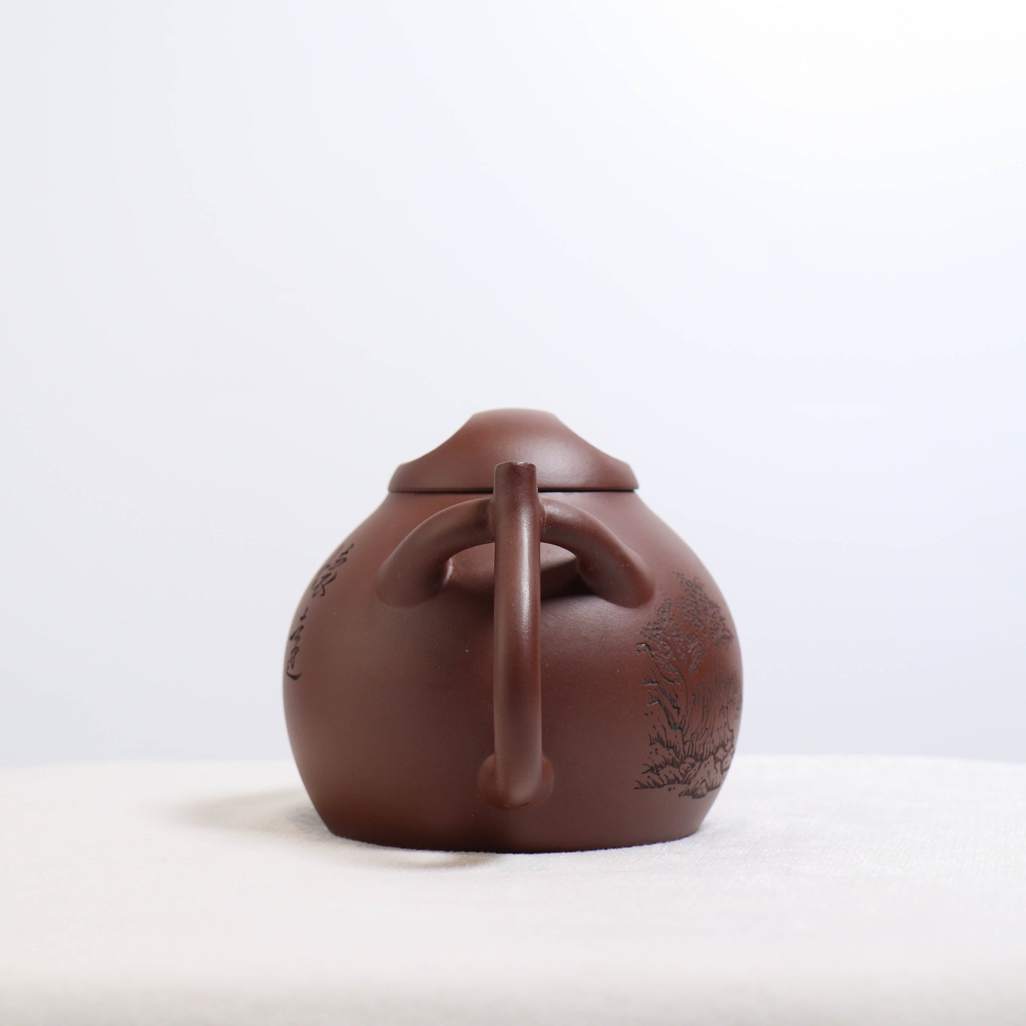 *Autumn Reward｜Buy one and get three free* [Niugai Huaiyuan] Original Mineral Purple Clay Teapot with Words and Words