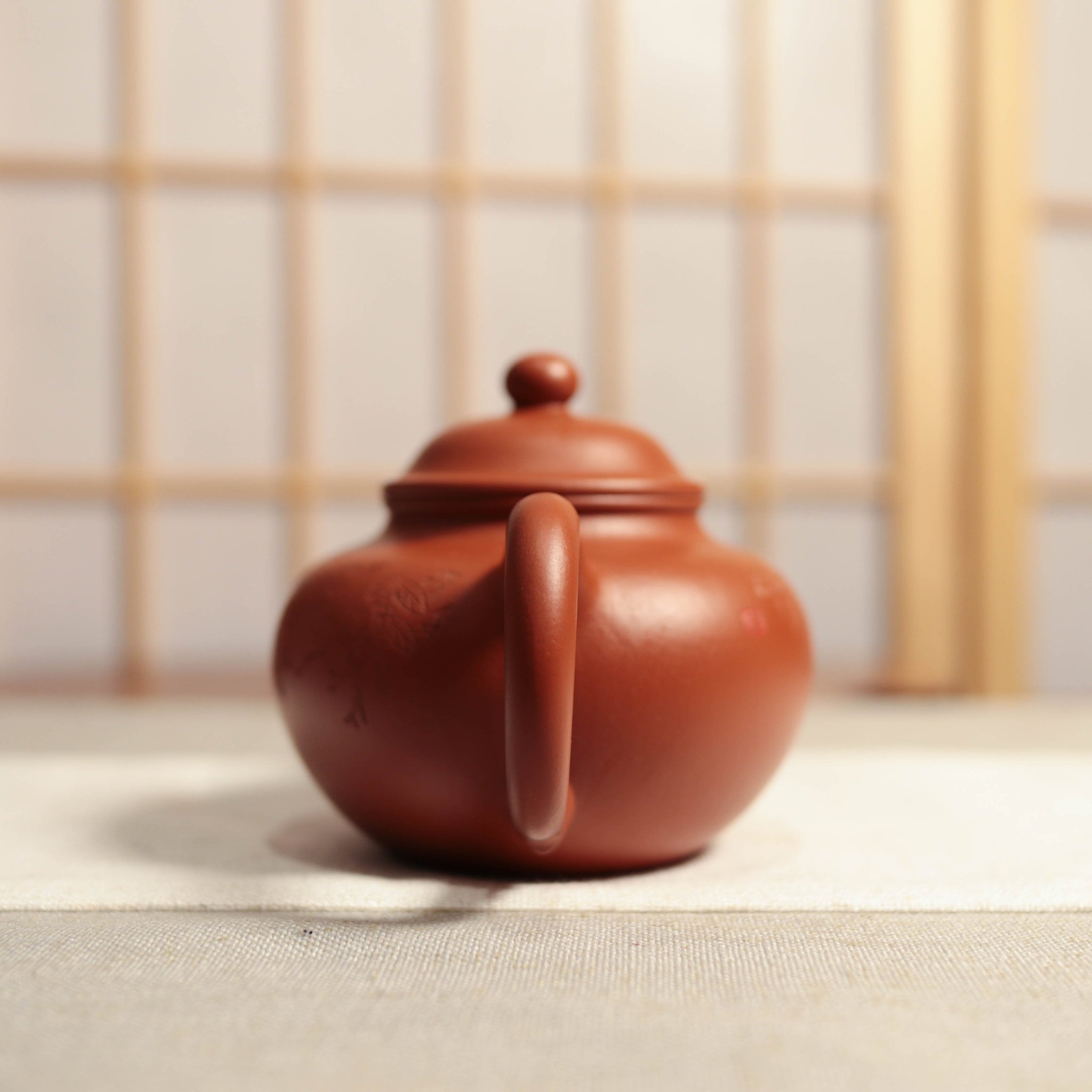 *Autumn Reward｜Buy one, get five free* [Pick up one] Fully handmade raw ore red clay carved purple sand teapot