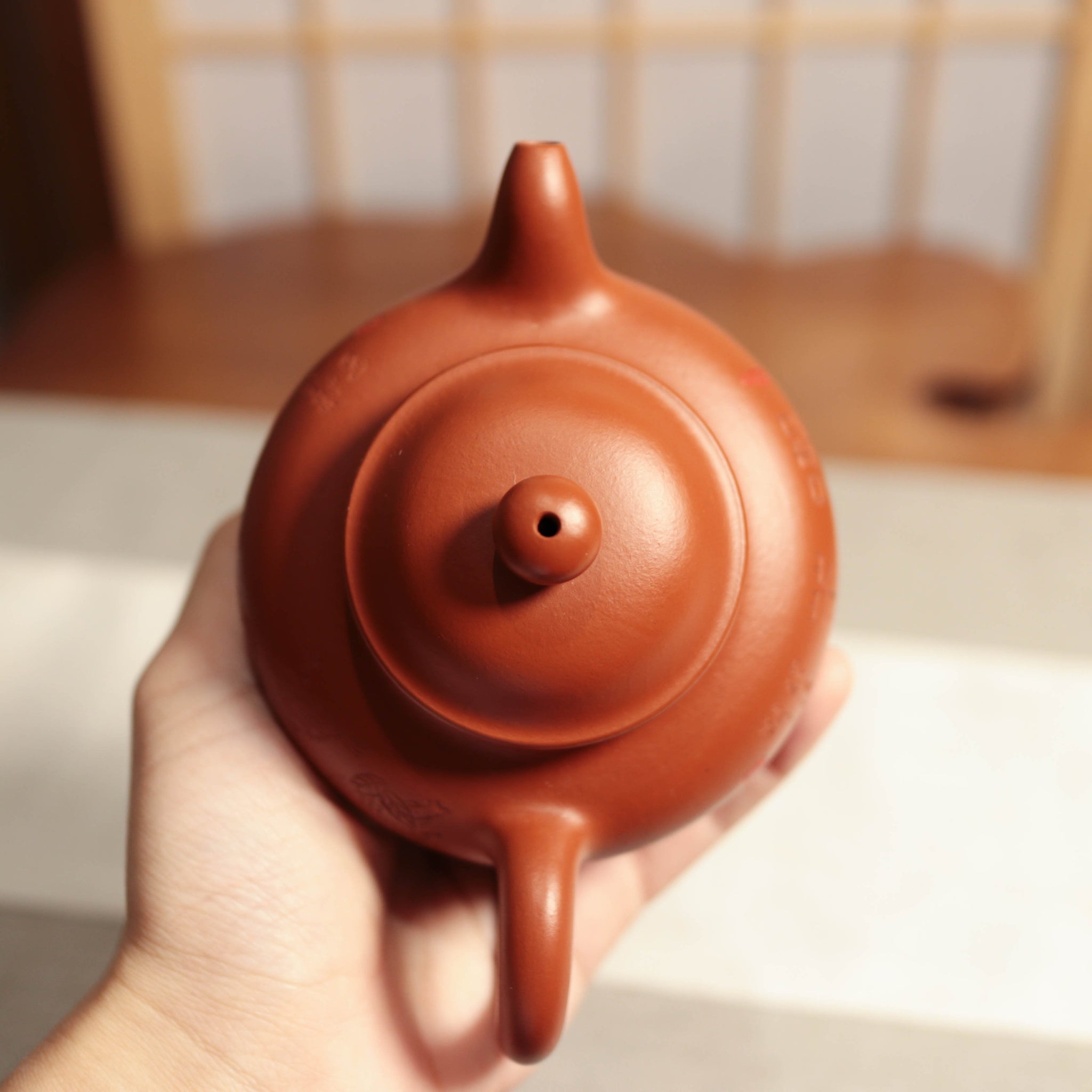 *Autumn Reward｜Buy one, get five free* [Pick up one] Fully handmade raw ore red clay carved purple sand teapot