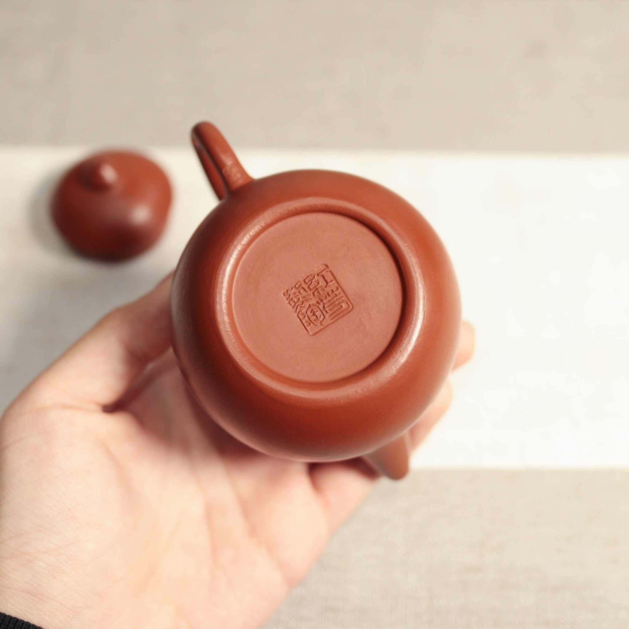 *Autumn Reward｜Buy one, get five free* [Dragon Egg] Original Mineral Crimson Clay Classic Purple Clay Teapot