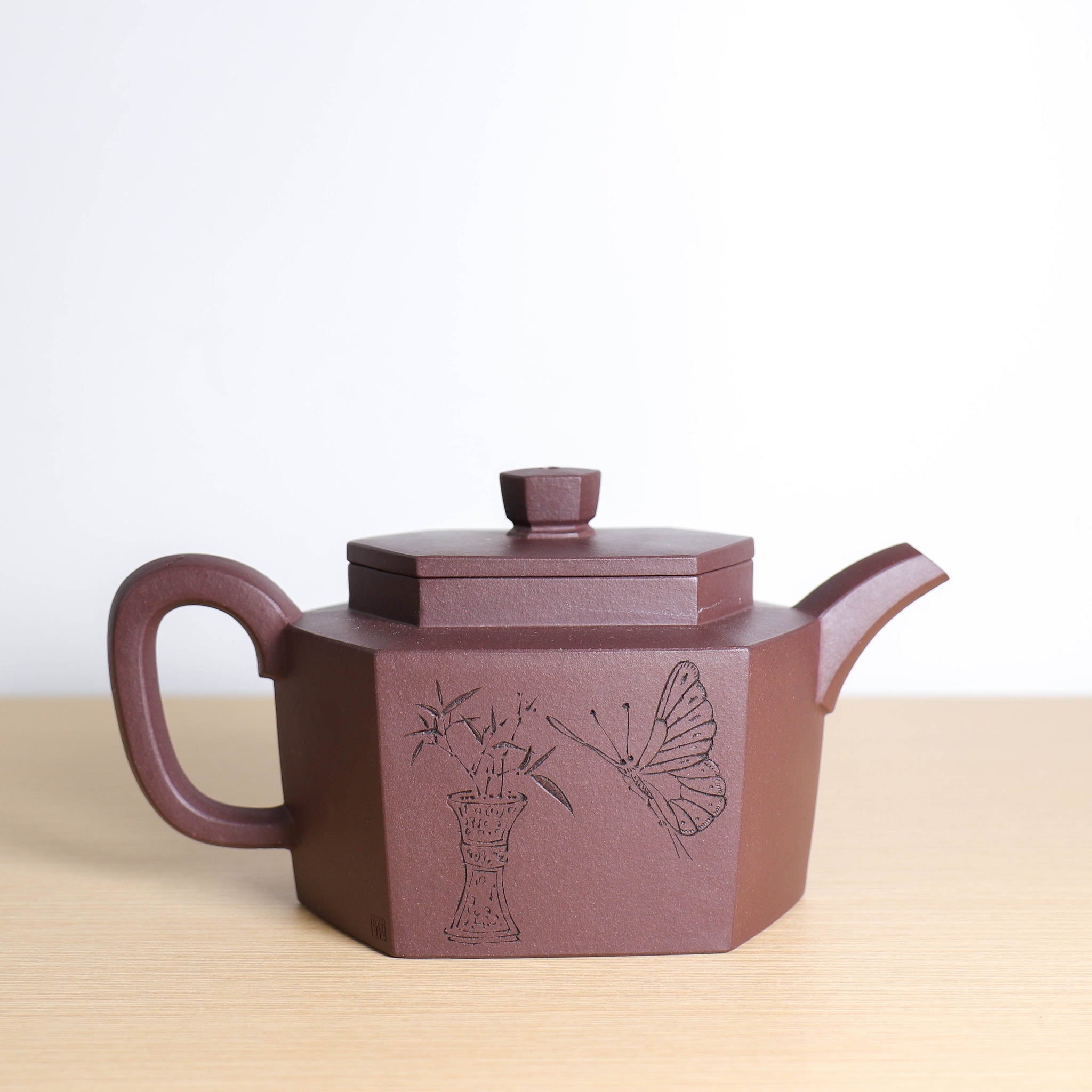 *Autumn Reward｜Buy one get five free* [Six Party] Fully handmade purple clay calligraphy purple clay teapot