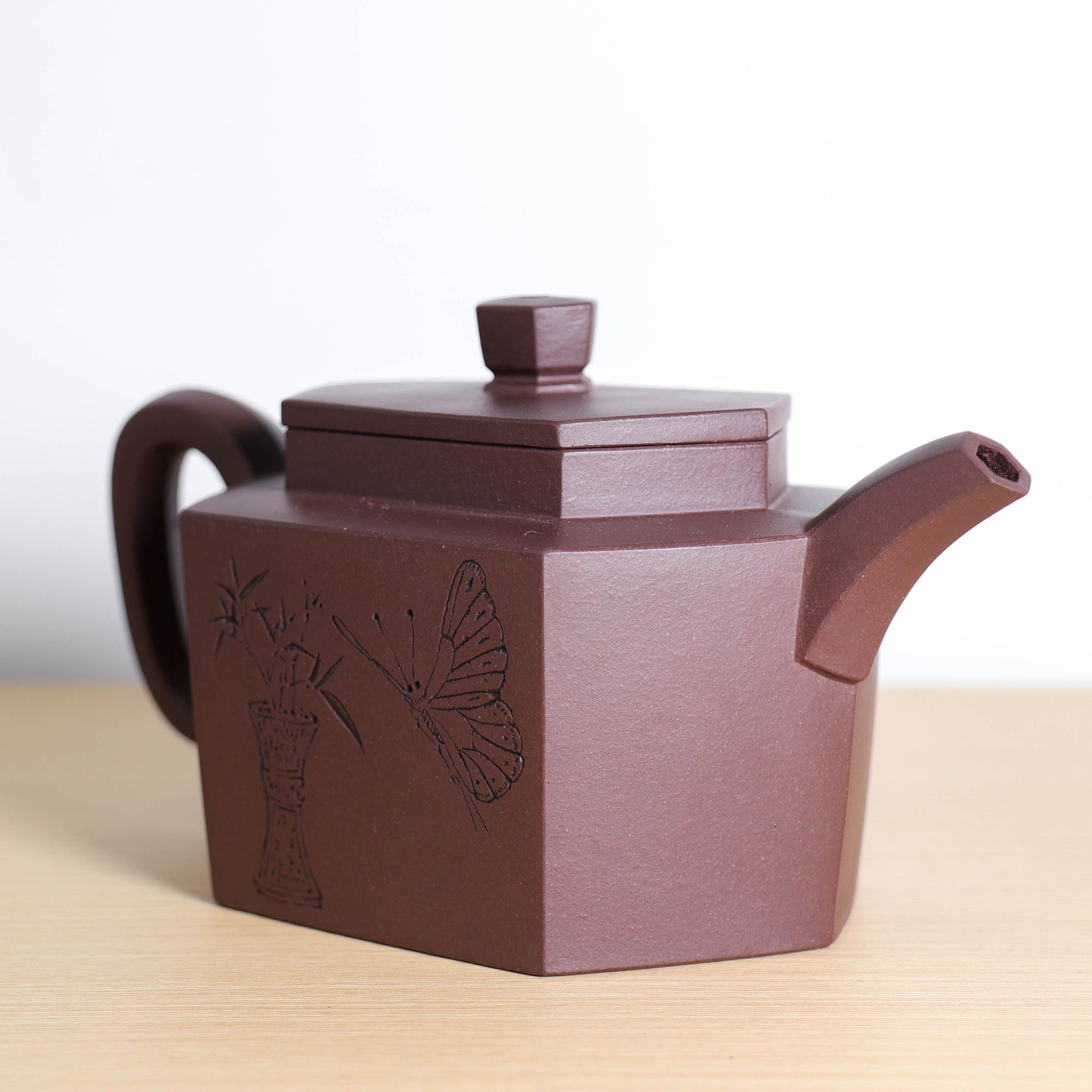 *Autumn Reward｜Buy one get five free* [Six Party] Fully handmade purple clay calligraphy purple clay teapot