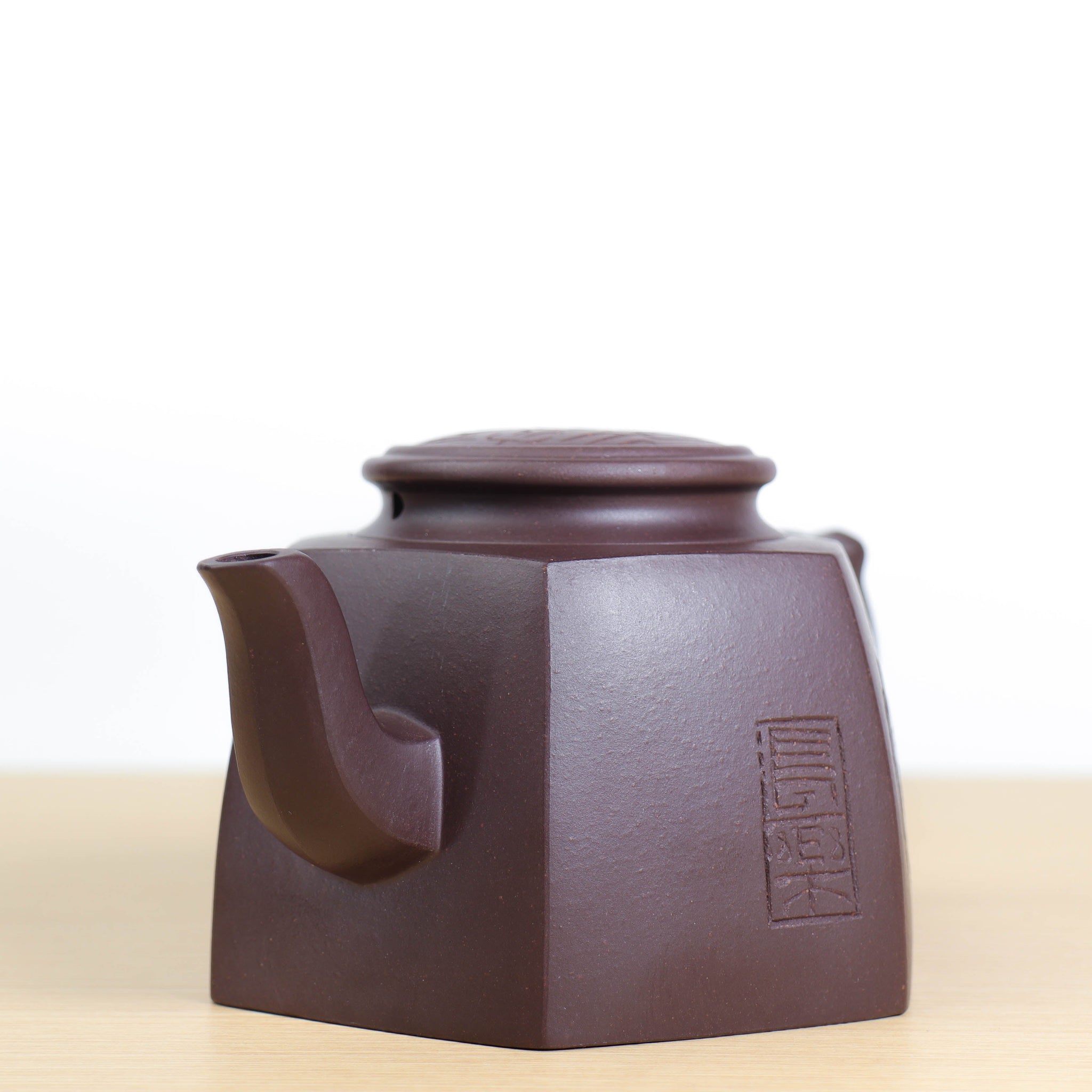 *Autumn Reward｜Buy one get three free* [Ancient Rhythm Six Directions] Shenjing Old Purple Clay Carved Purple Clay Teapot