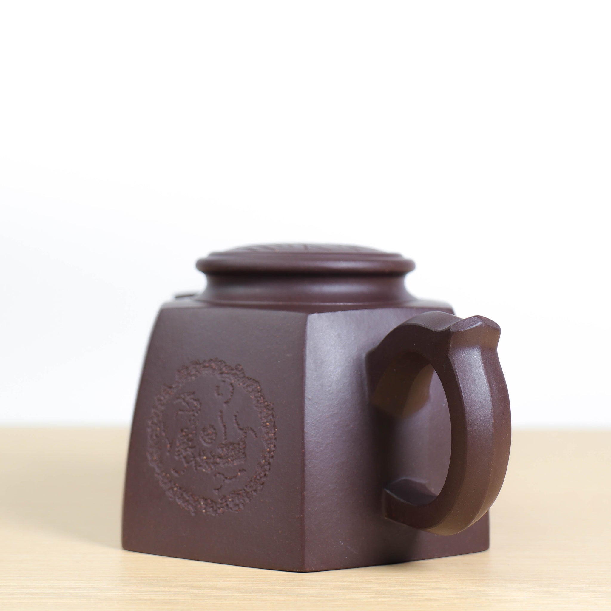 *Autumn Reward｜Buy one get three free* [Ancient Rhythm Six Directions] Shenjing Old Purple Clay Carved Purple Clay Teapot