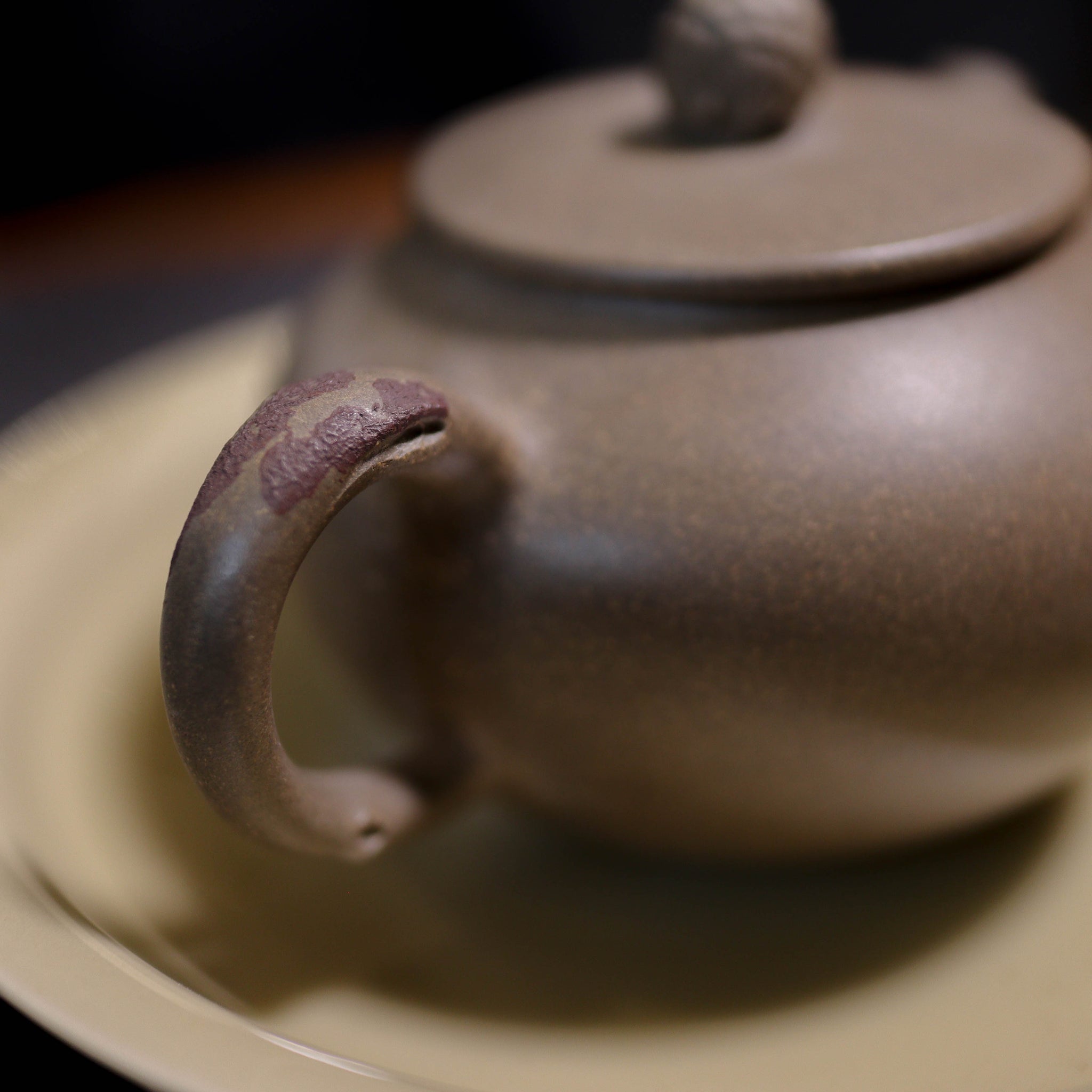 *新品*【碩果】全手工原礦青段泥仿生紫砂茶壺