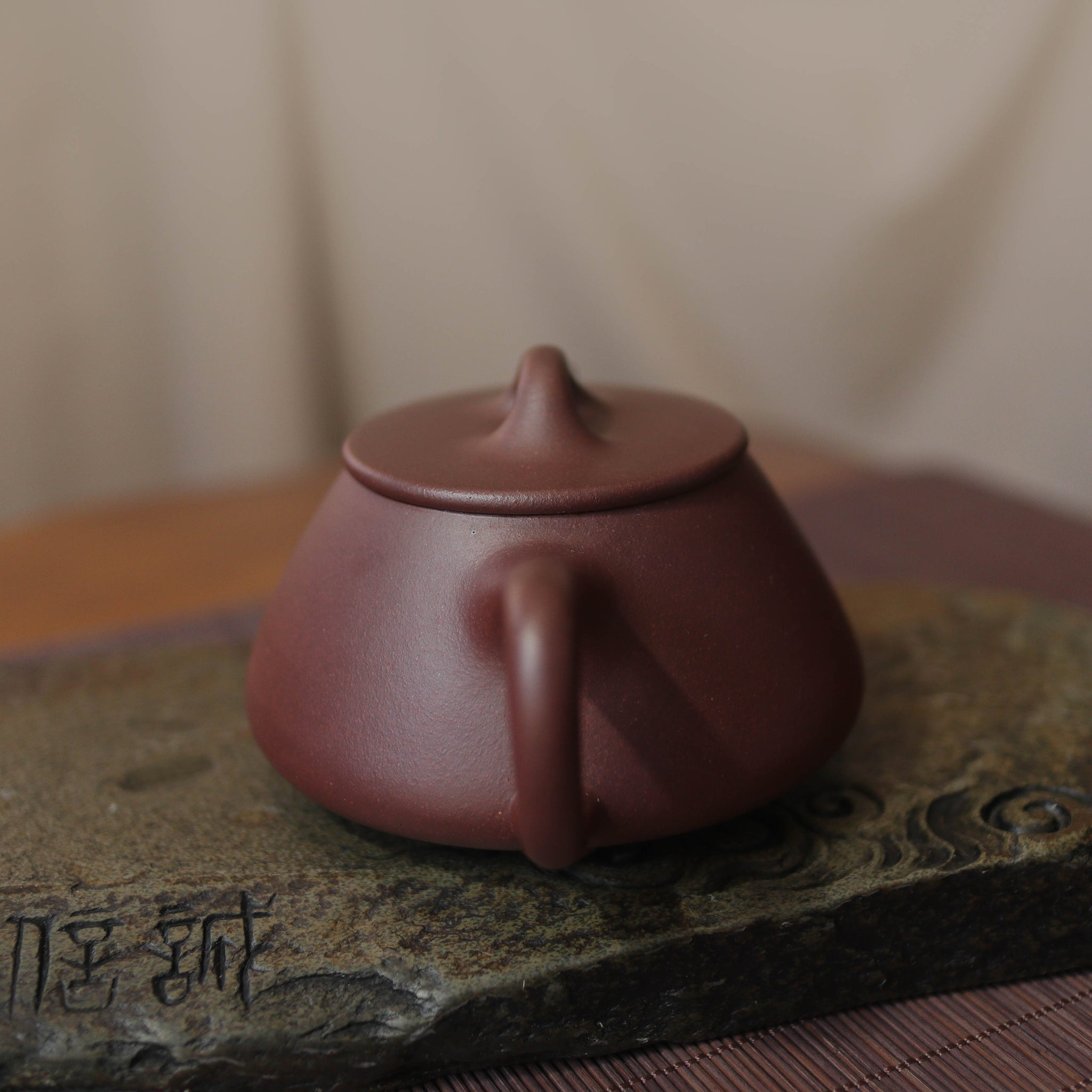 新品*【平蓋石瓢】全手工天青泥紫砂茶壺– Cha-Tailor Tea Specialist