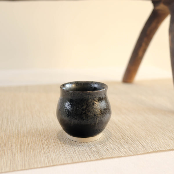 （已售出）*新品*【玄】全手工白陶土炻器主人杯