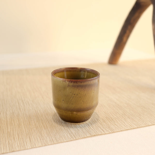 （已售出）*新品*【珀】全手工白陶土炻器主人杯