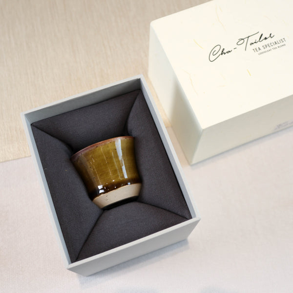 （已售出）*新品*【珀】全手工白陶土炻器主人杯