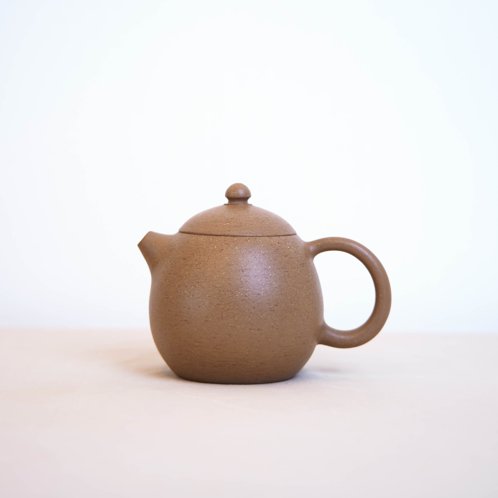 【龍蛋】段泥紫砂茶壺