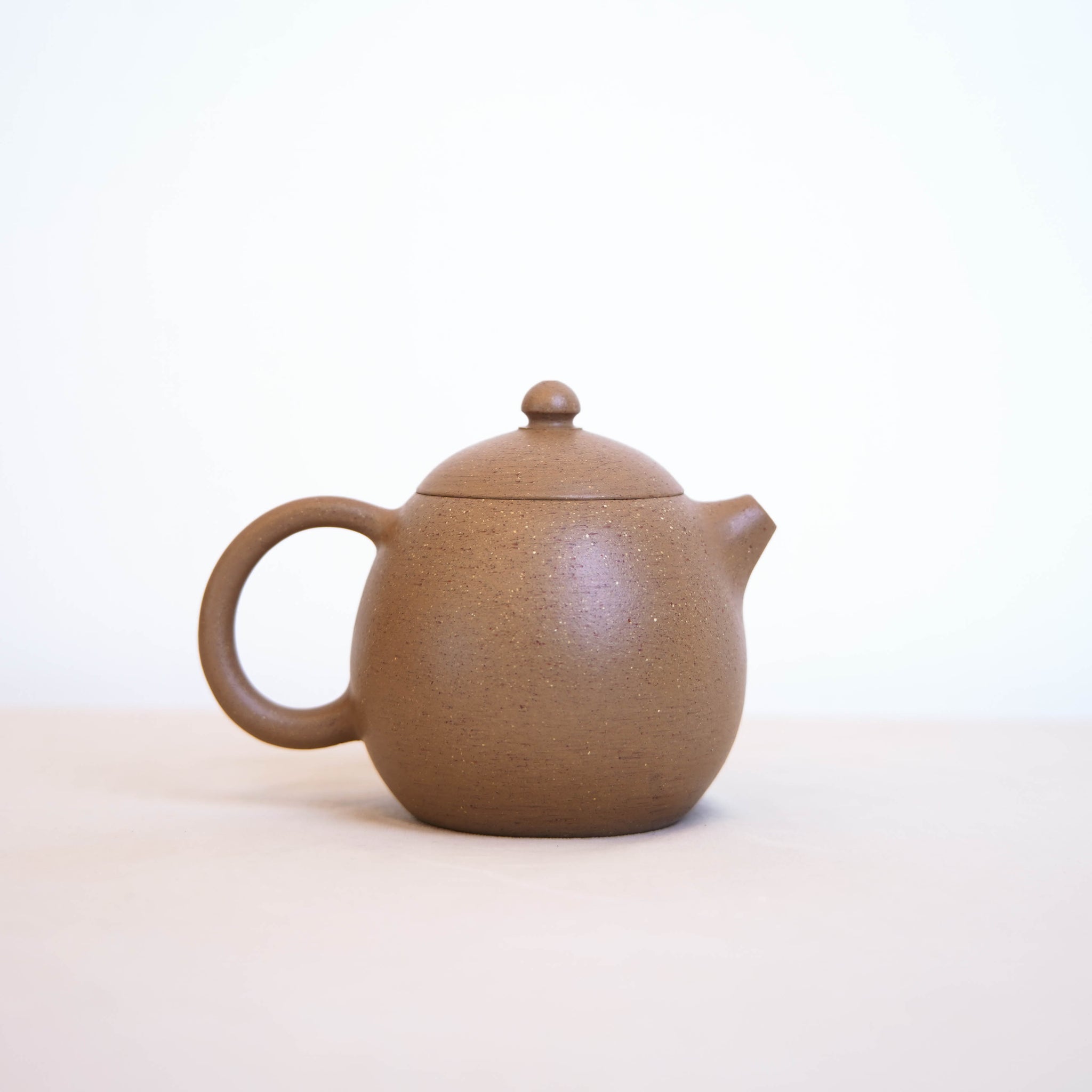 【龍蛋】段泥紫砂茶壺