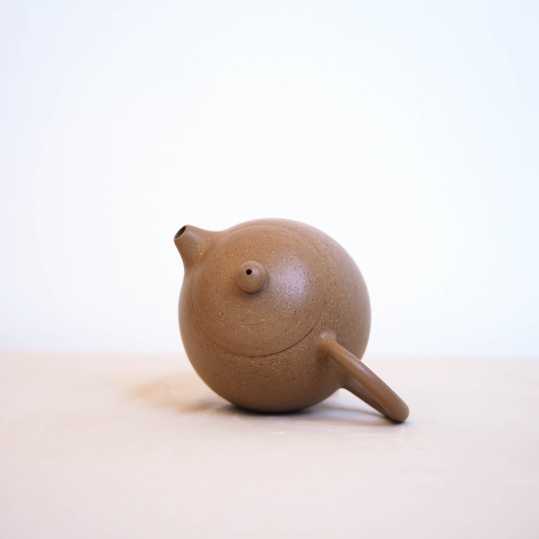 【龍蛋】段泥紫砂茶壺