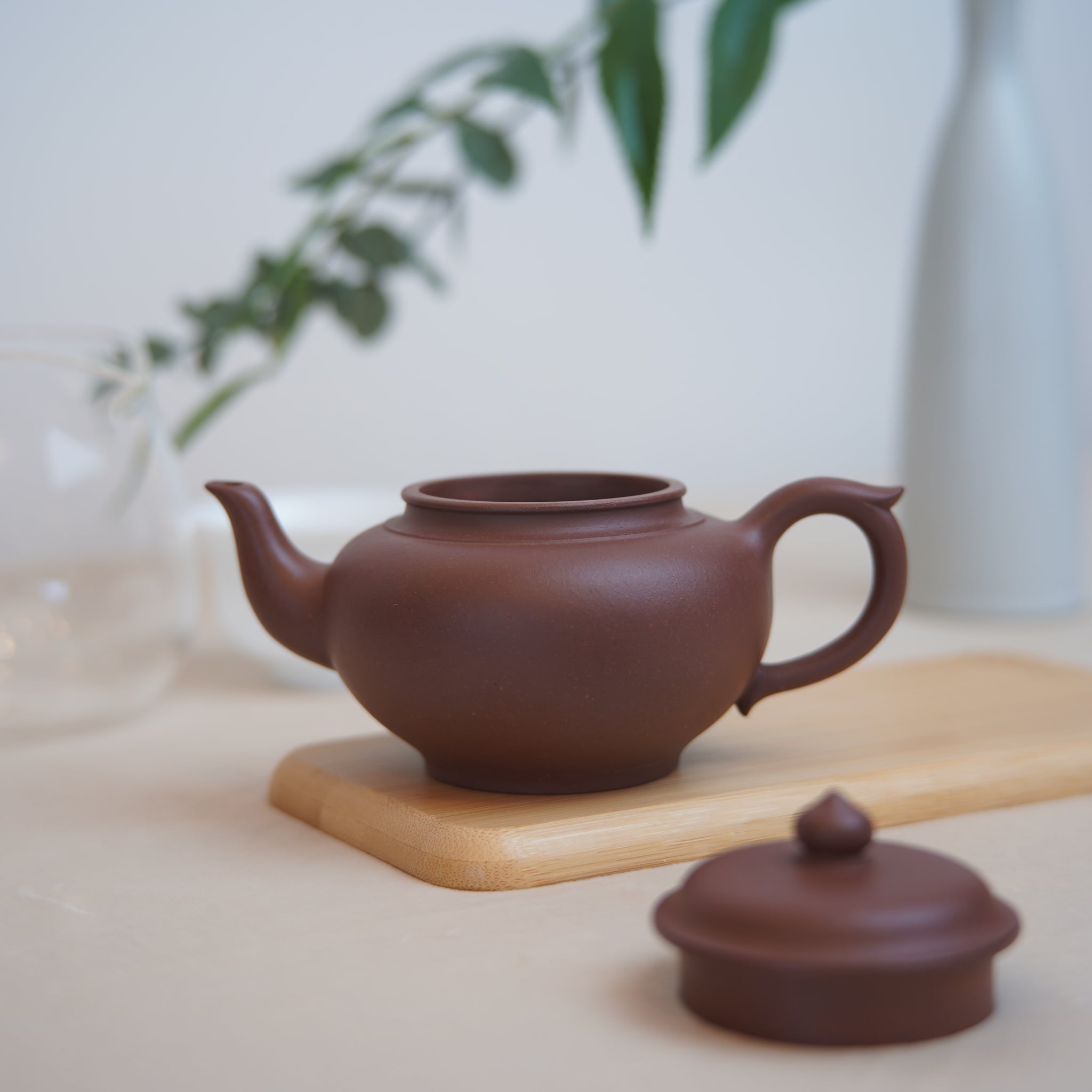 *New product**Yuan Guoqiang's disciple*[Laughing Cherry] Fully handmade raw ore bottom trough blue and purple sand teapot