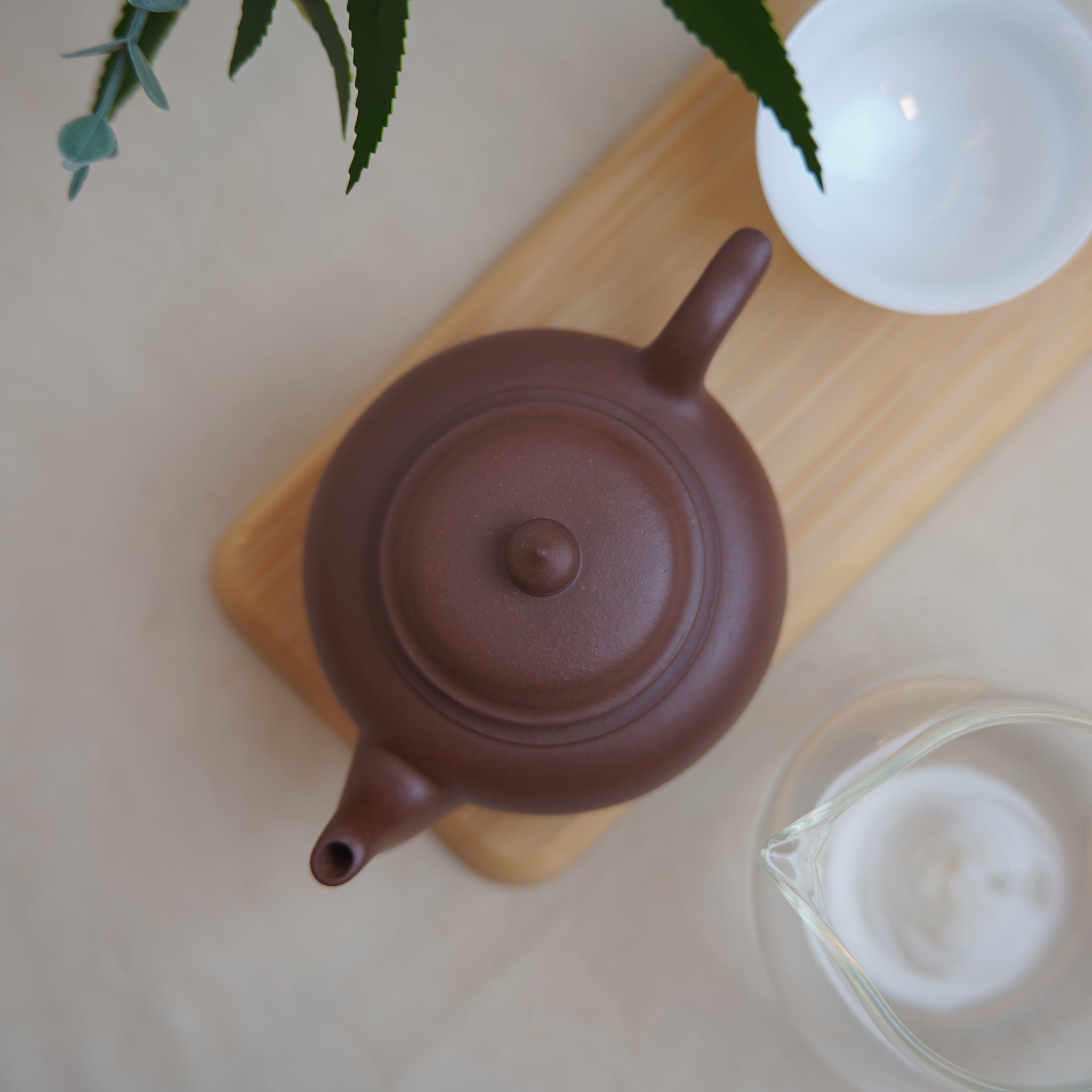 *New product**Yuan Guoqiang's disciple*[Laughing Cherry] Fully handmade raw ore bottom trough blue and purple sand teapot