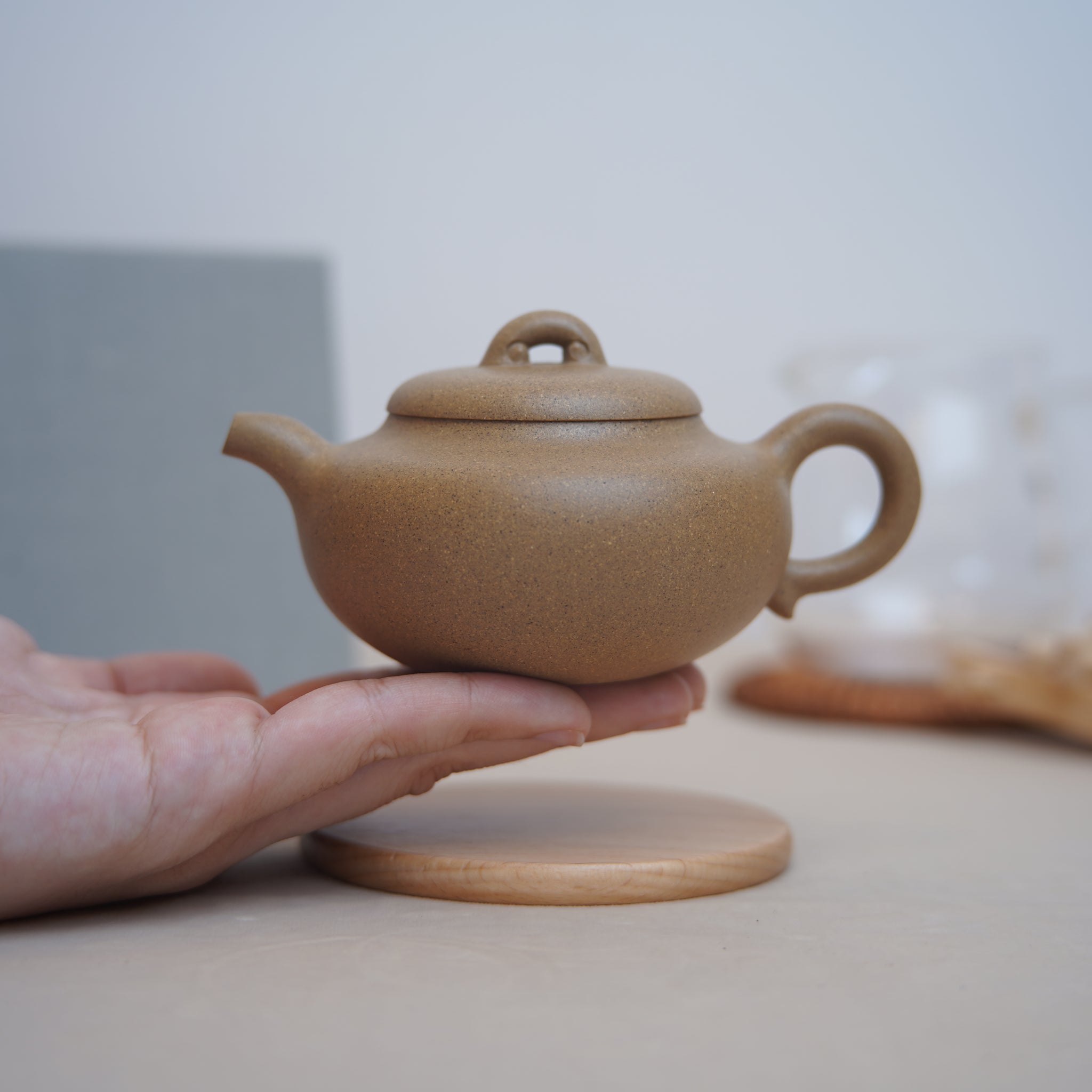 *New Product* [Yulu] Fully Handmade Clay Purple Clay Teapot