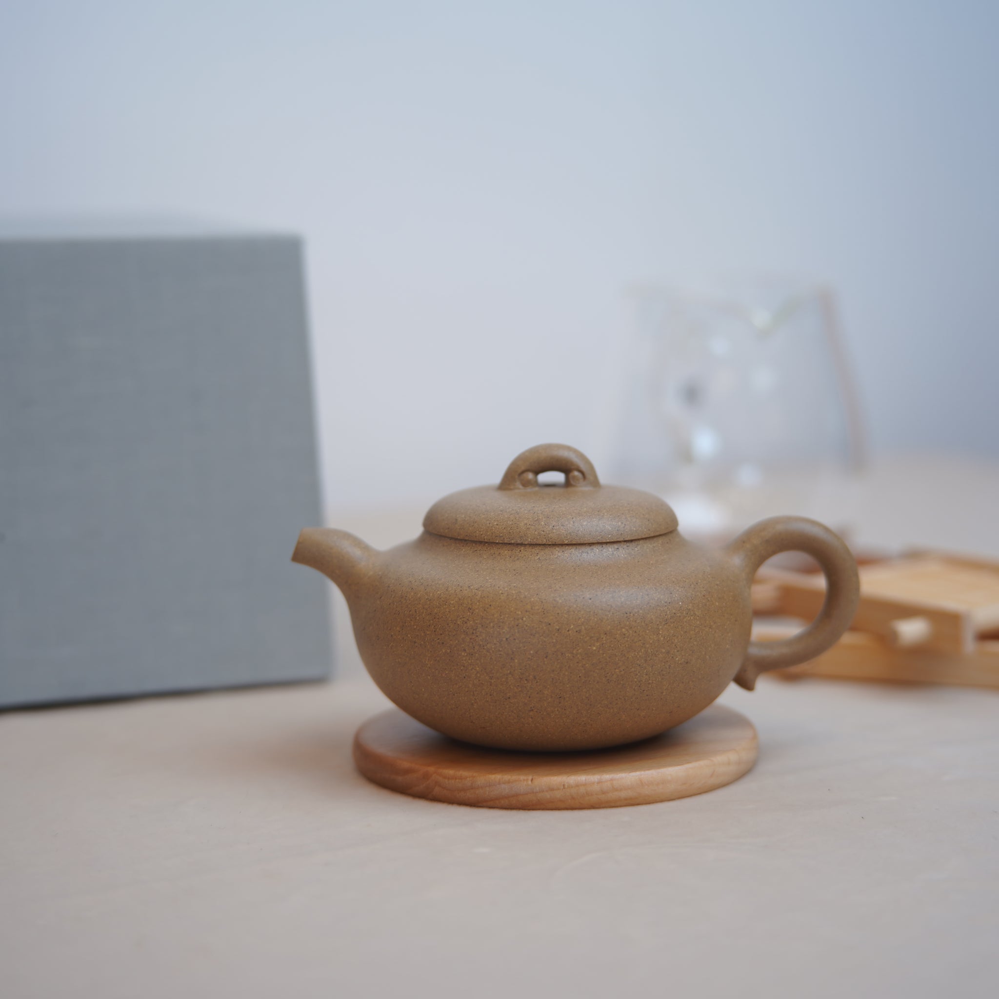 *New Product* [Yulu] Fully Handmade Clay Purple Clay Teapot