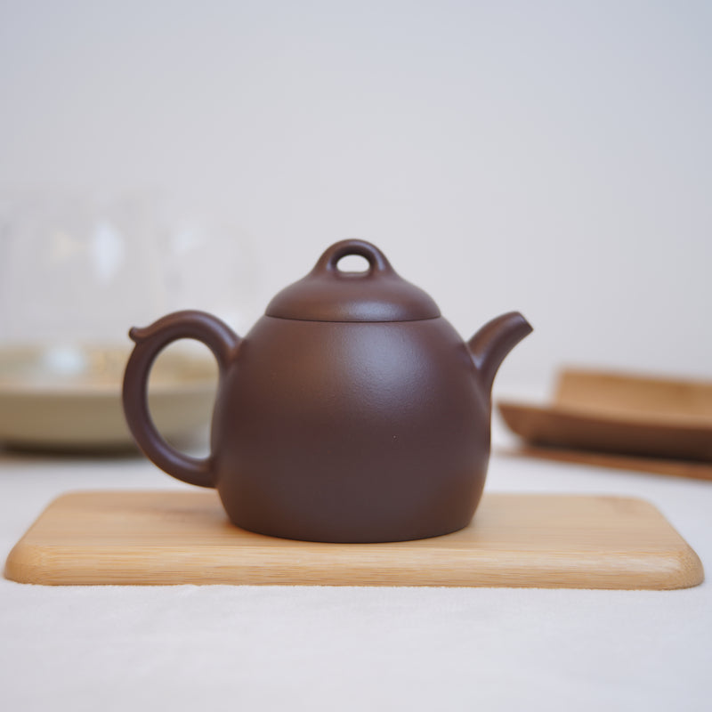 *New product** Ma Jinghui’s disciple* [Qin Quan Teapot] Fully handmade purple clay and purple sand teapot