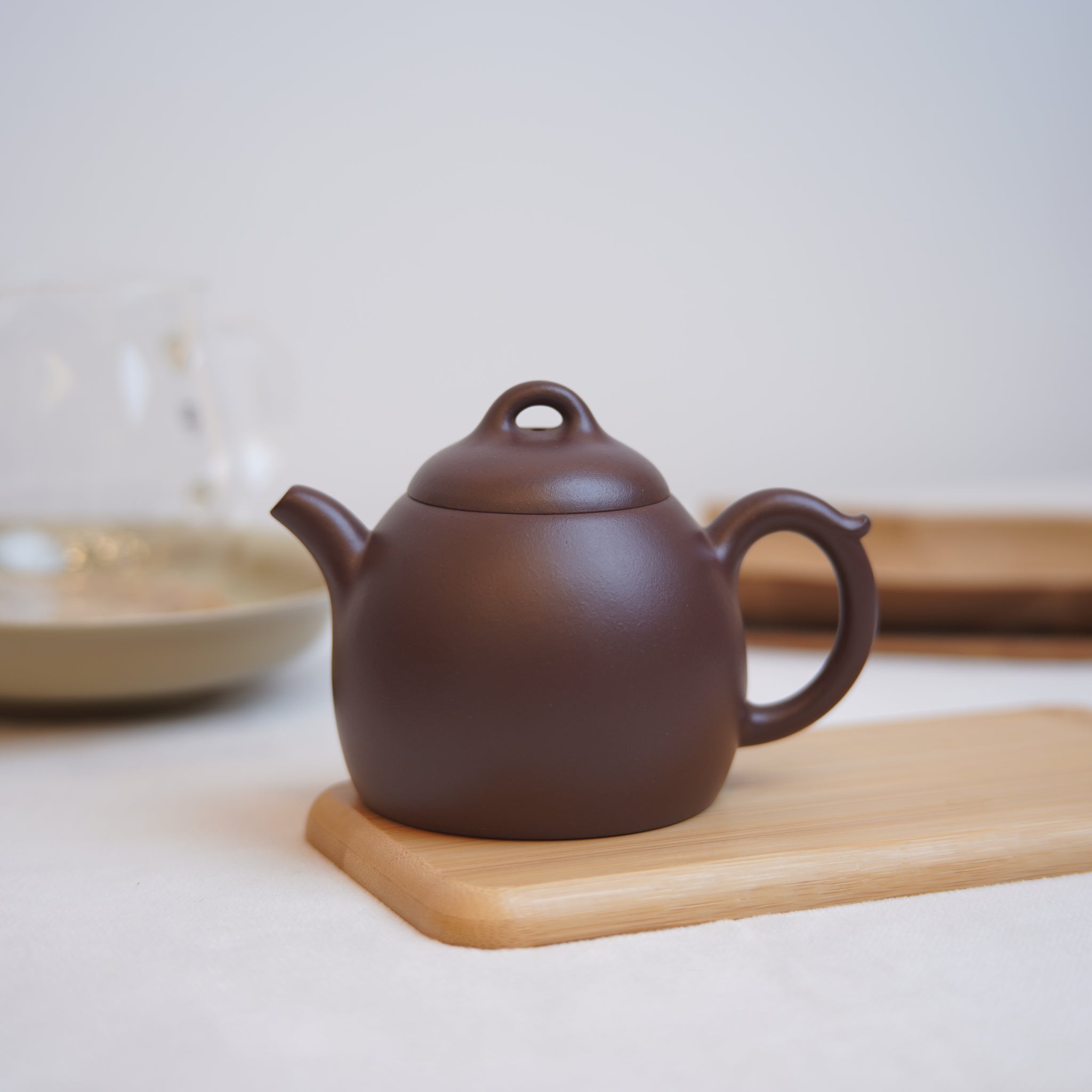 *New product** Ma Jinghui’s disciple* [Qin Quan Teapot] Fully handmade purple clay and purple sand teapot