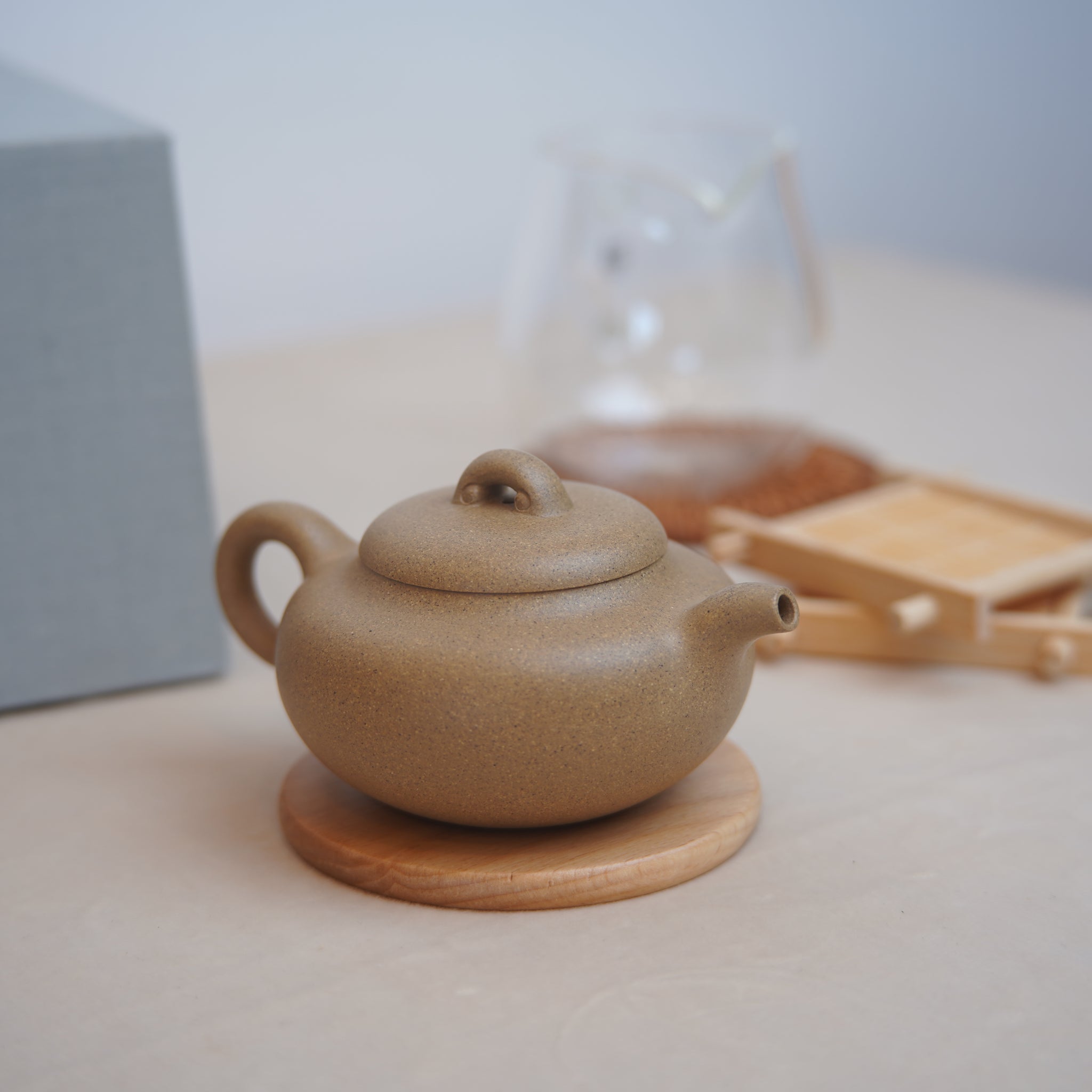 *New Product* [Yulu] Fully Handmade Clay Purple Clay Teapot