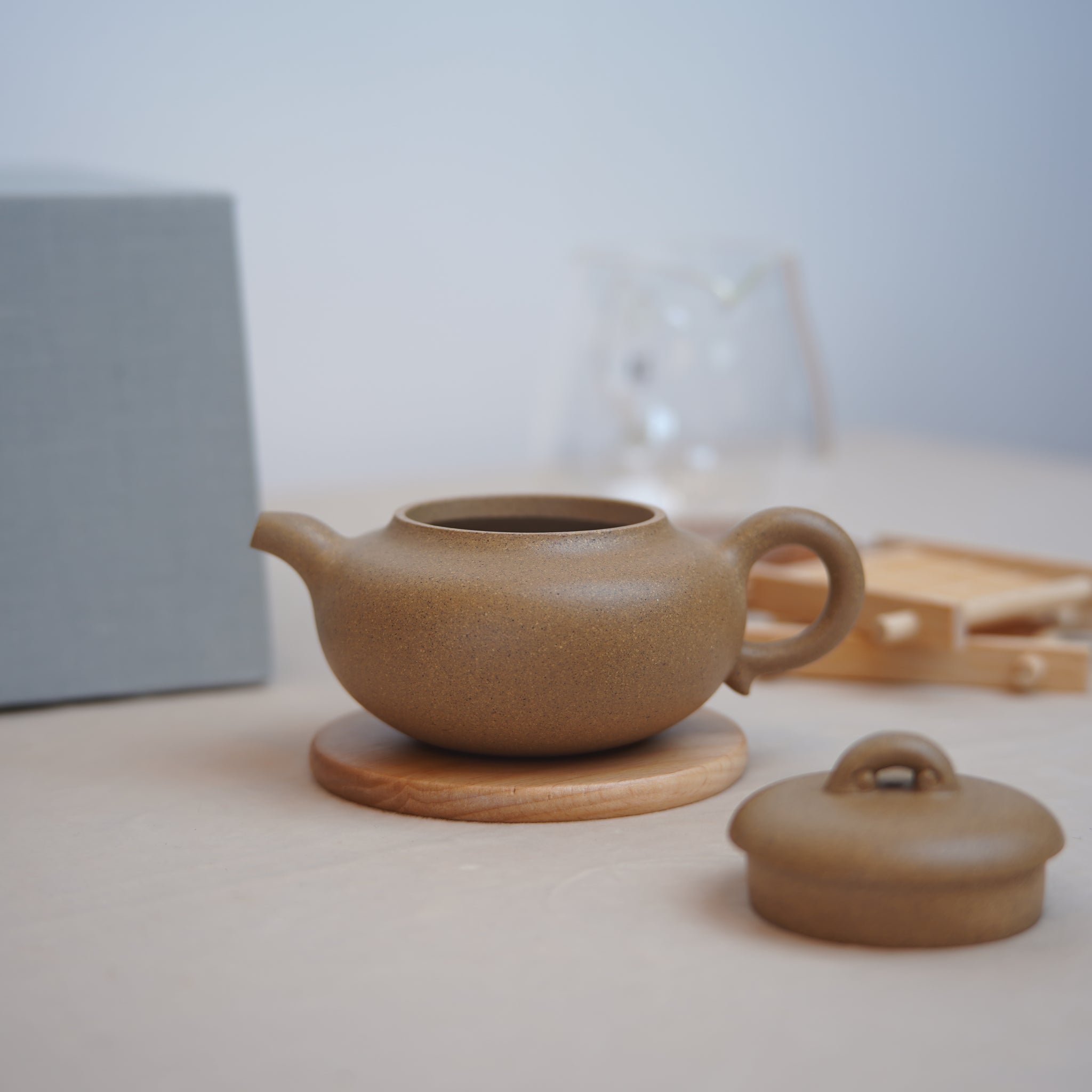 *New Product* [Yulu] Fully Handmade Clay Purple Clay Teapot