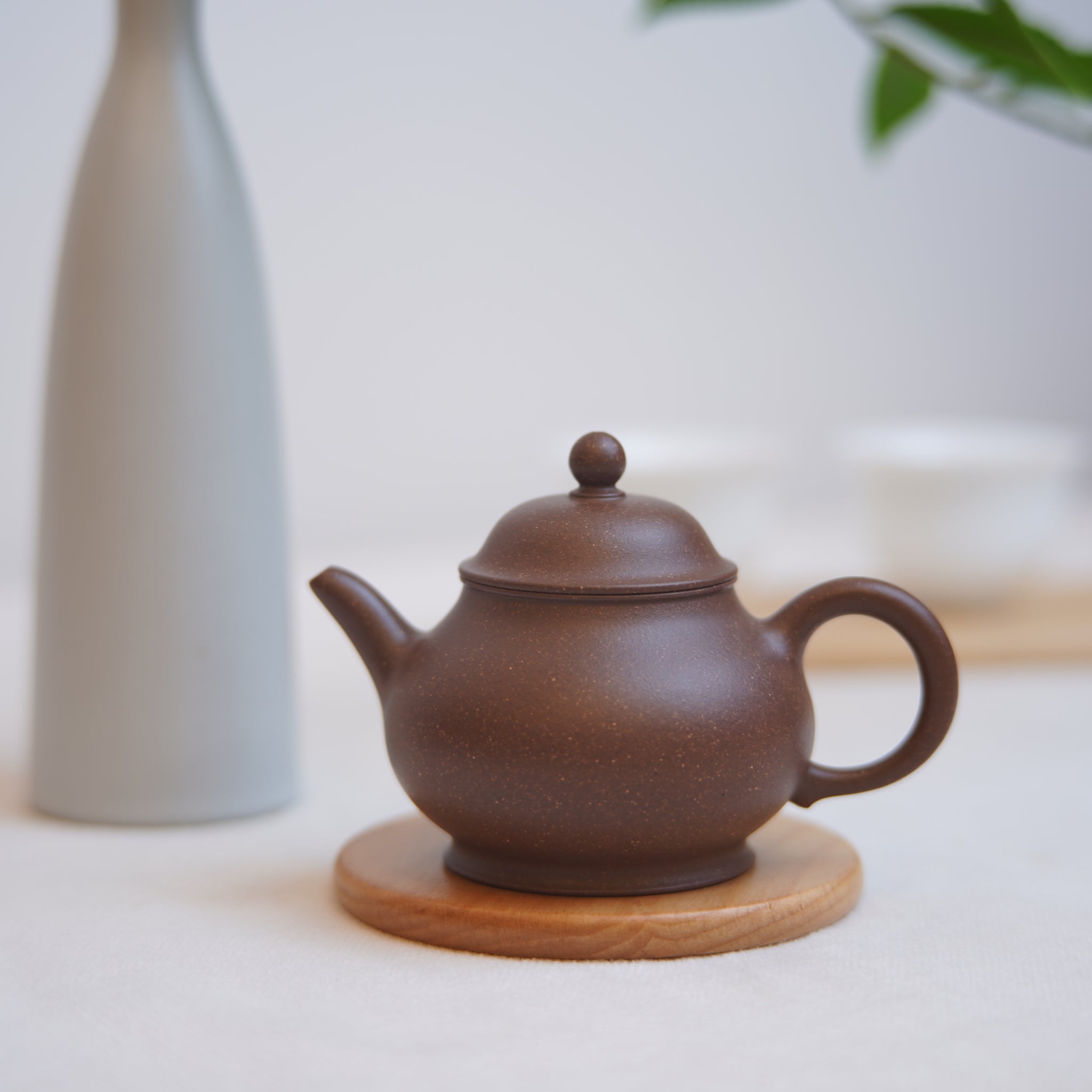 *New Product* [Pan Pot] Fully handmade original mineral purple clay symbiotic mineral purple clay teapot