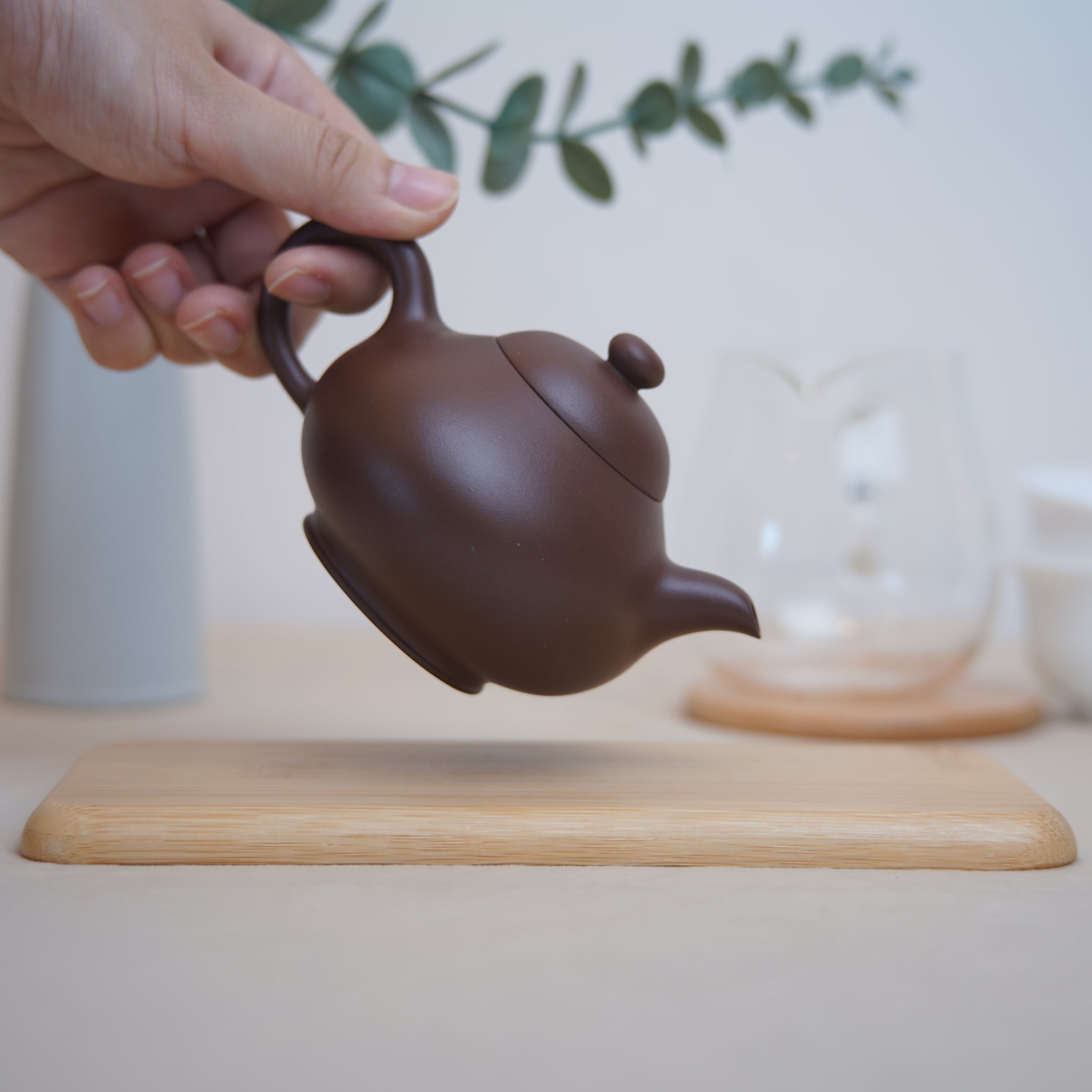 *New product* [Ruoou] Fully handmade original ore old purple clay and purple sand teapot from the first factory in the 1970s