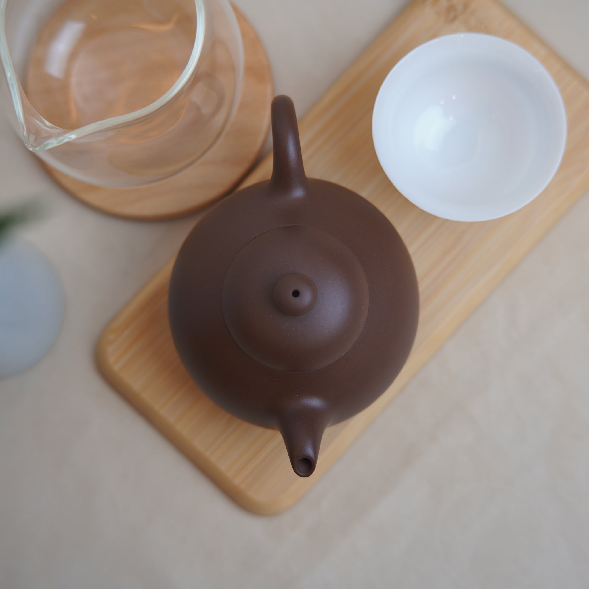 *New product* [Ruoou] Fully handmade original ore old purple clay and purple sand teapot from the first factory in the 1970s