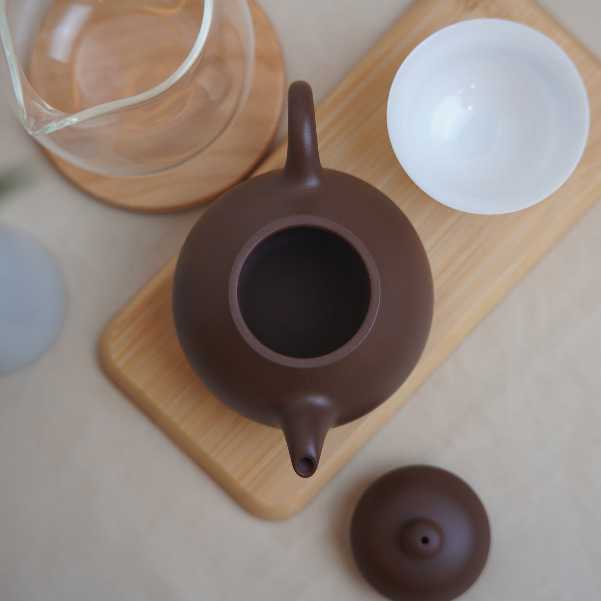 *New product* [Ruoou] Fully handmade original ore old purple clay and purple sand teapot from the first factory in the 1970s