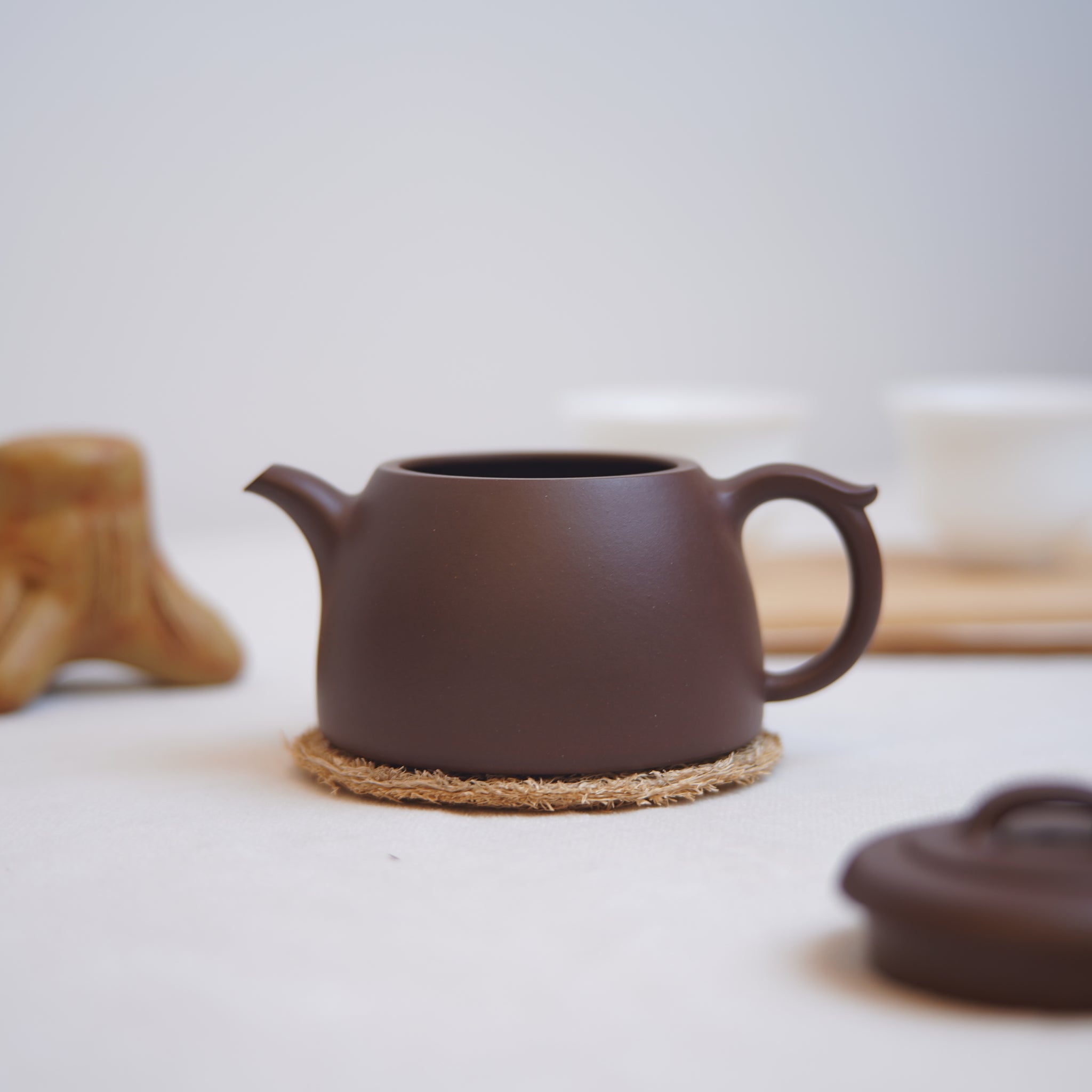 *New Product** Ge Taozhong Disciple* [Jinglan] Fully Handmade Raw Mineral Purple Clay Teapot