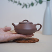 *New product* [empty mountain stone scoop] fully handmade purple clay and purple sand teapot