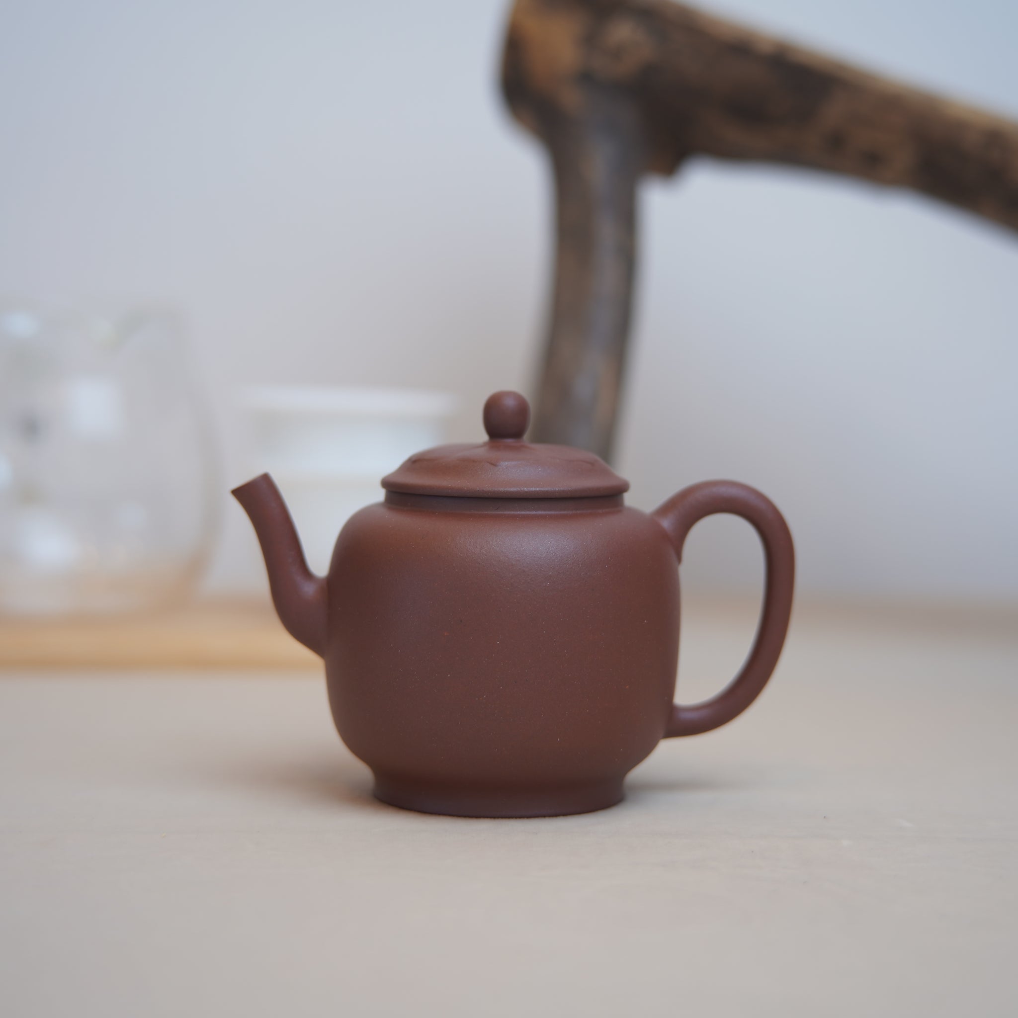 *New product* [Lian Deng Jushi] Fully handmade raw ore bottom trough blue and purple sand teapot