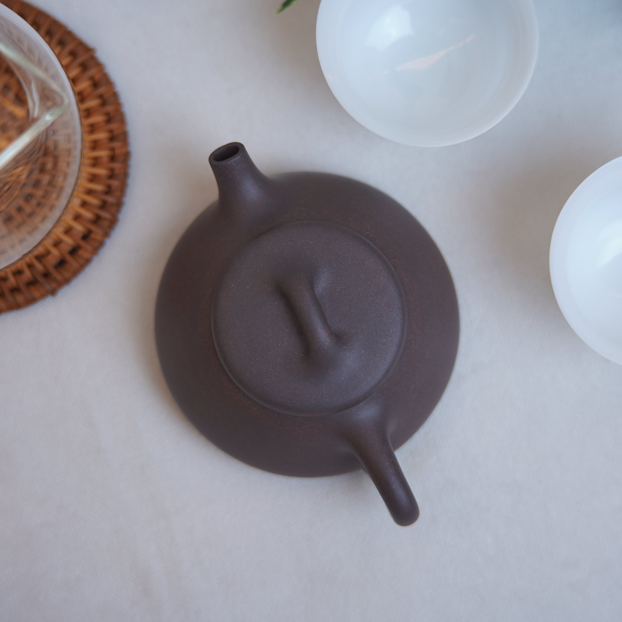 *New product* [Na scoop] Fully handmade purple clay and purple sand teapot