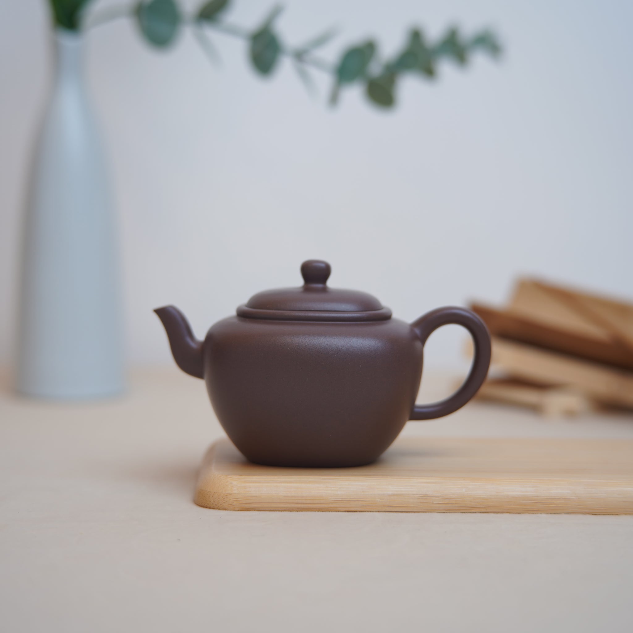 *New Product* [No Scale] Fully Handmade Purple Clay Teapot