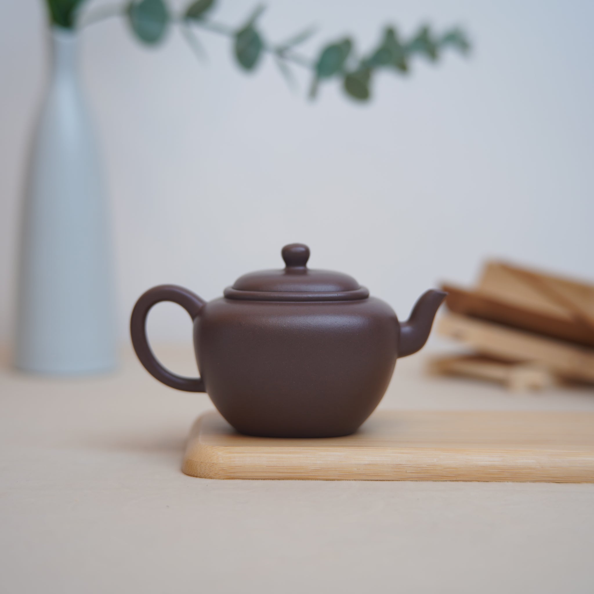 *New Product* [No Scale] Fully Handmade Purple Clay Teapot