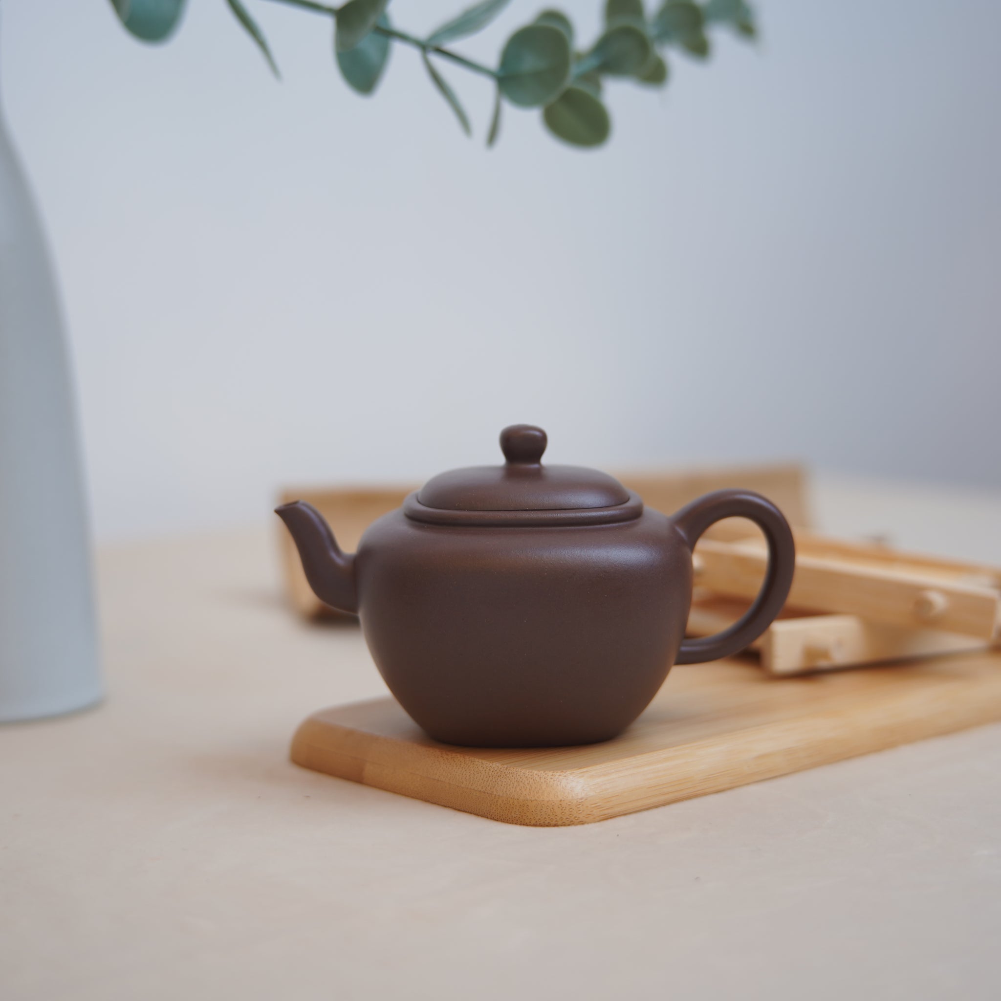 *New Product* [No Scale] Fully Handmade Purple Clay Teapot