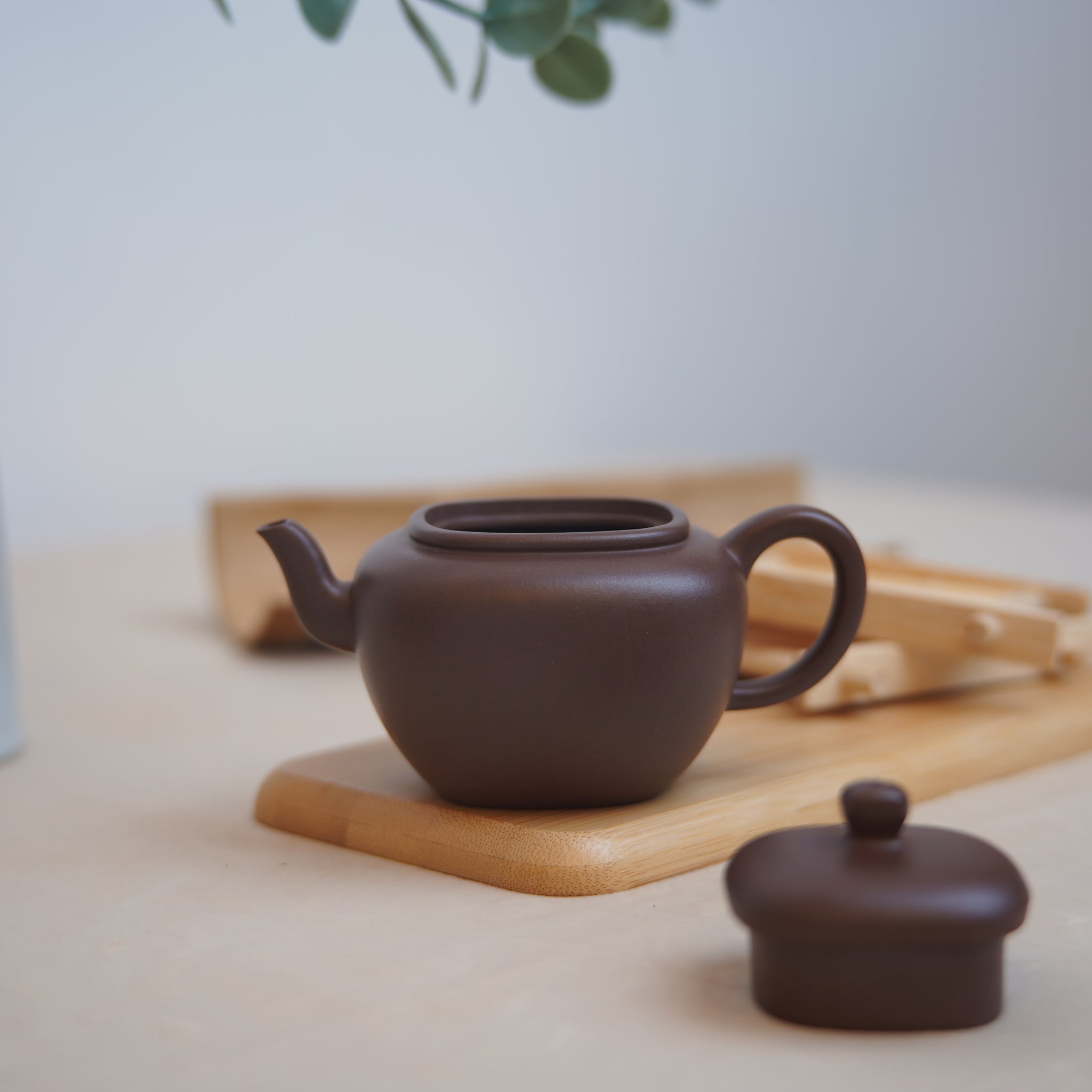 *New Product* [No Scale] Fully Handmade Purple Clay Teapot