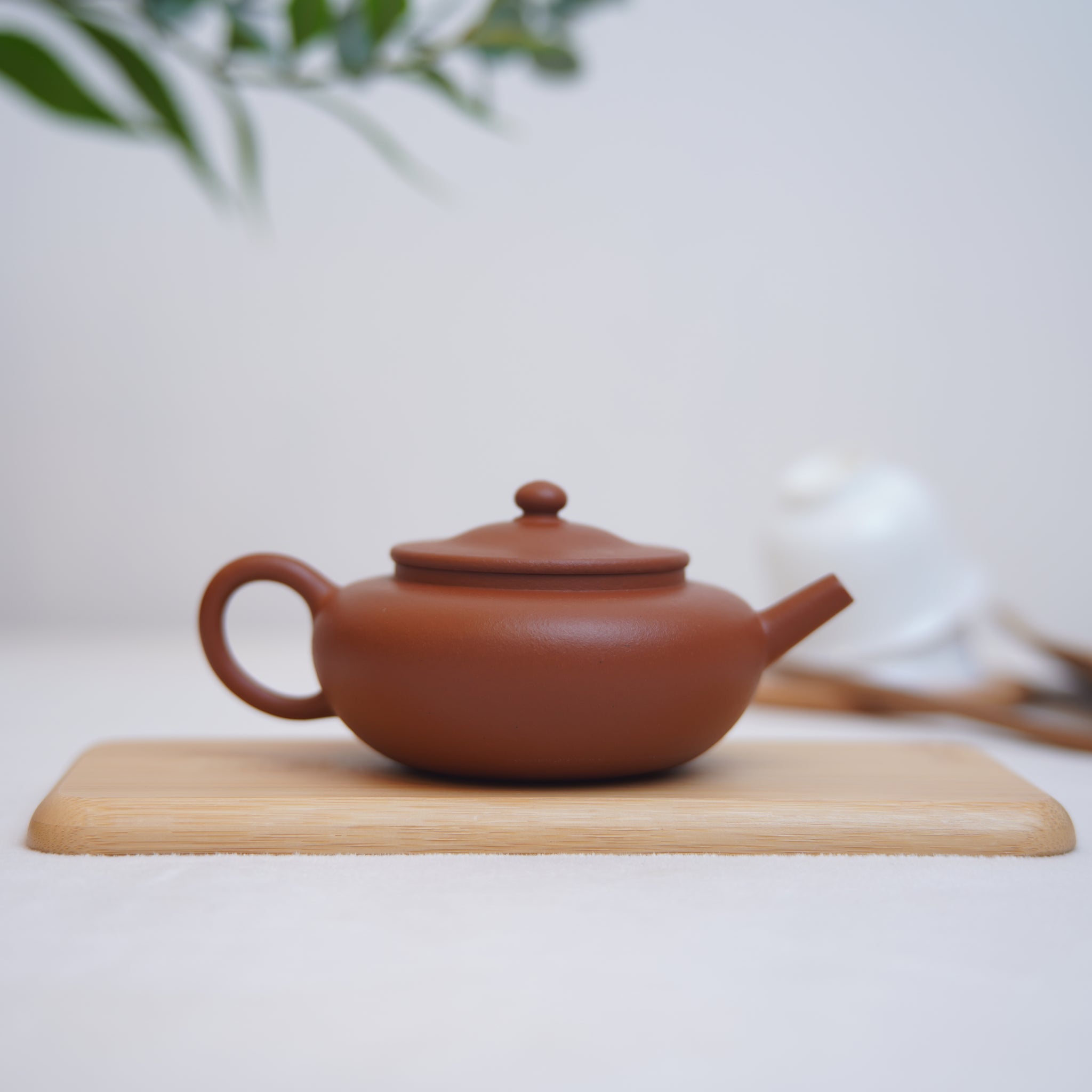 *New Product*【笠hatpot】fully handmade red clay imitation ancient purple clay teapot