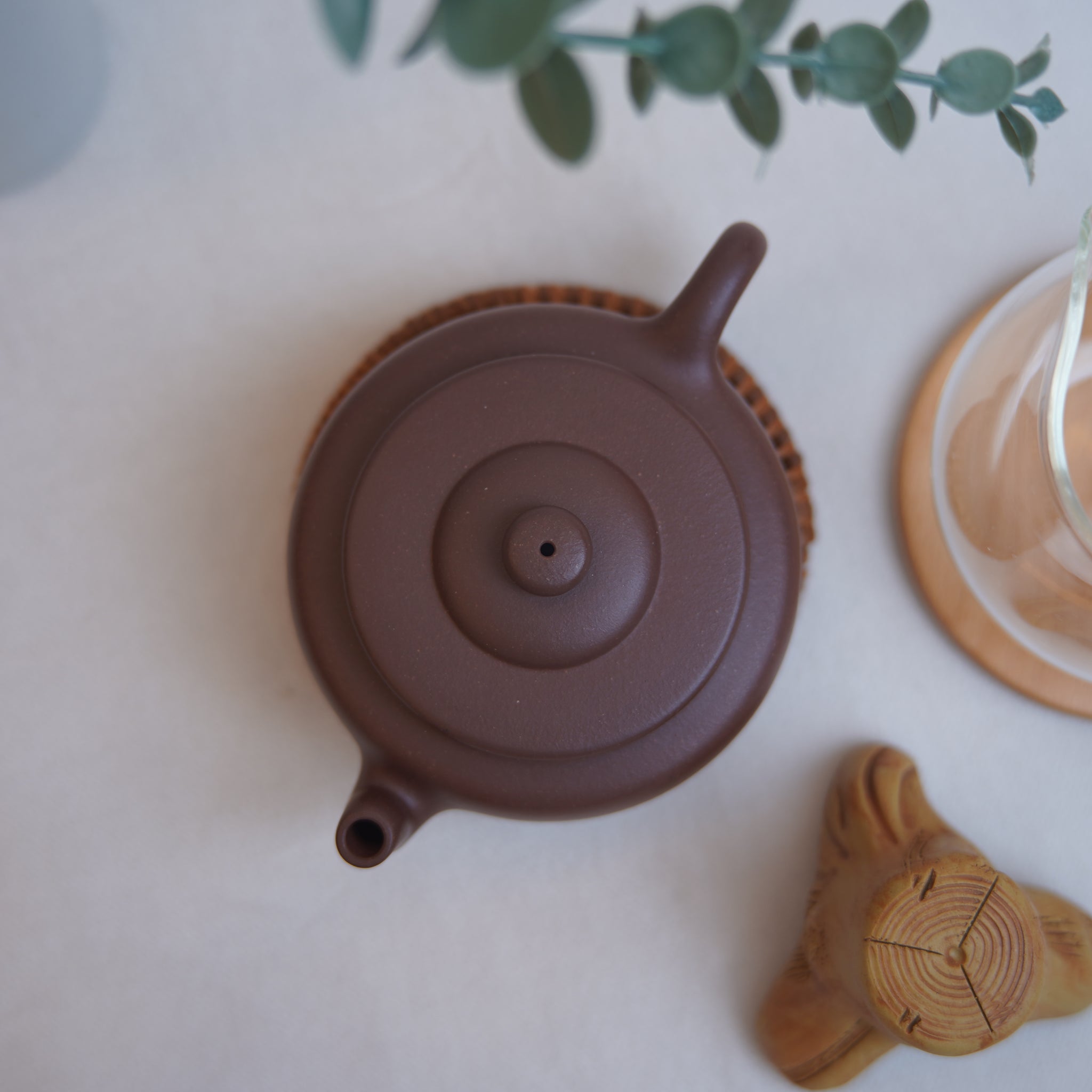 *New Product* [Xumao] Fully handmade raw ore bottom trough blue and purple sand teapot