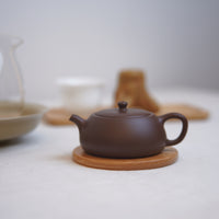 *New product* [Jinglan] Fully handmade original ore purple clay sketch purple sand teapot