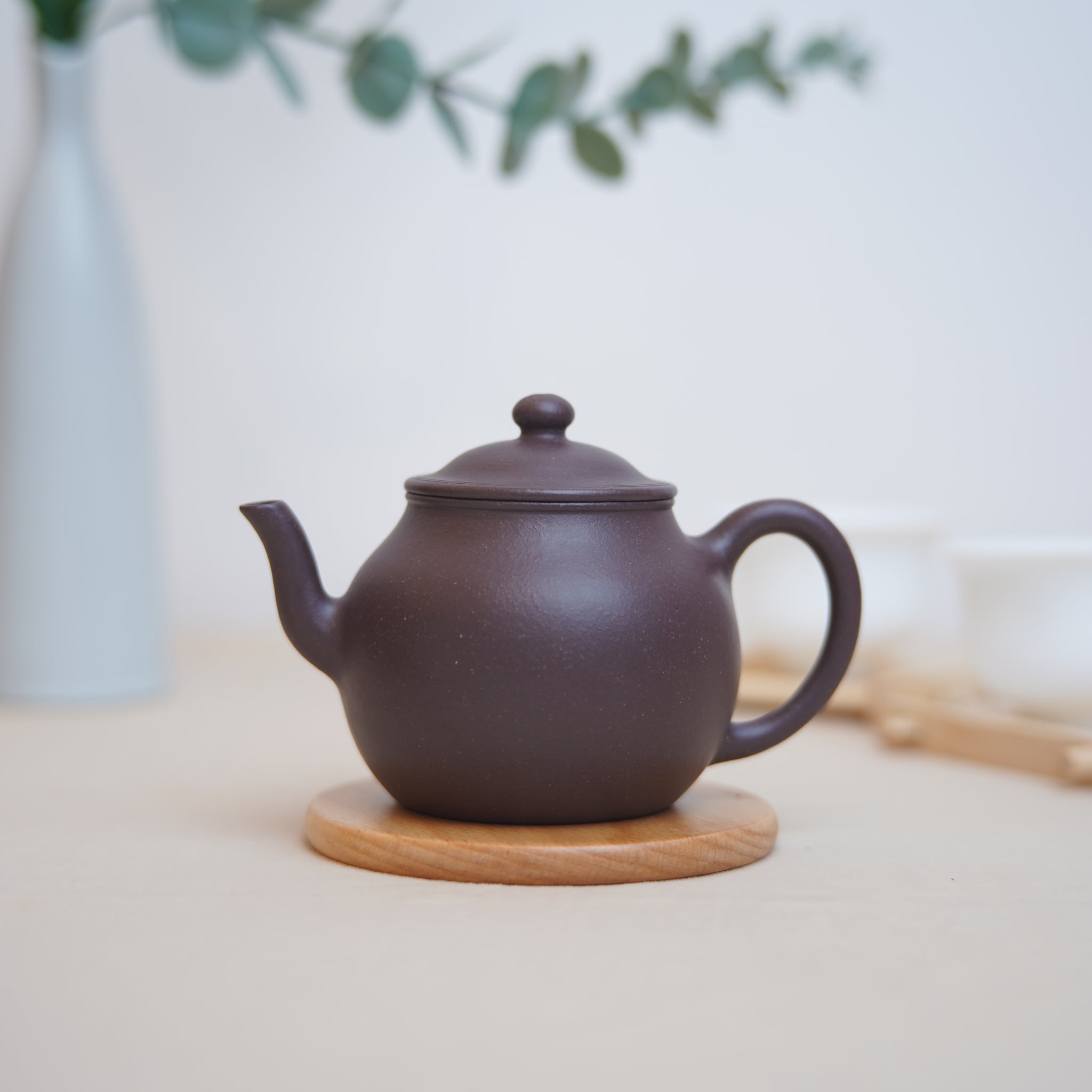 *New Product* [Xiulin] Fully handmade original mineral purple clay and purple sand teapot