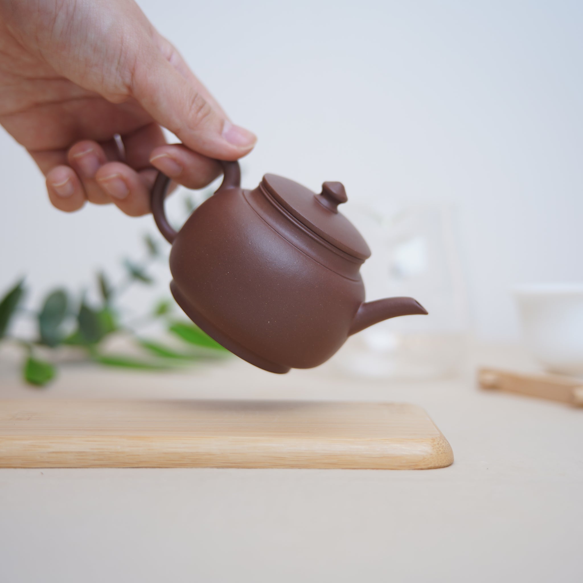 *New Product* [Nostalgia] Fully handmade original mineral purple clay and purple sand teapot