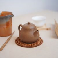 *New Product* [Mengli] Fully handmade home-collected old clay purple clay teapot