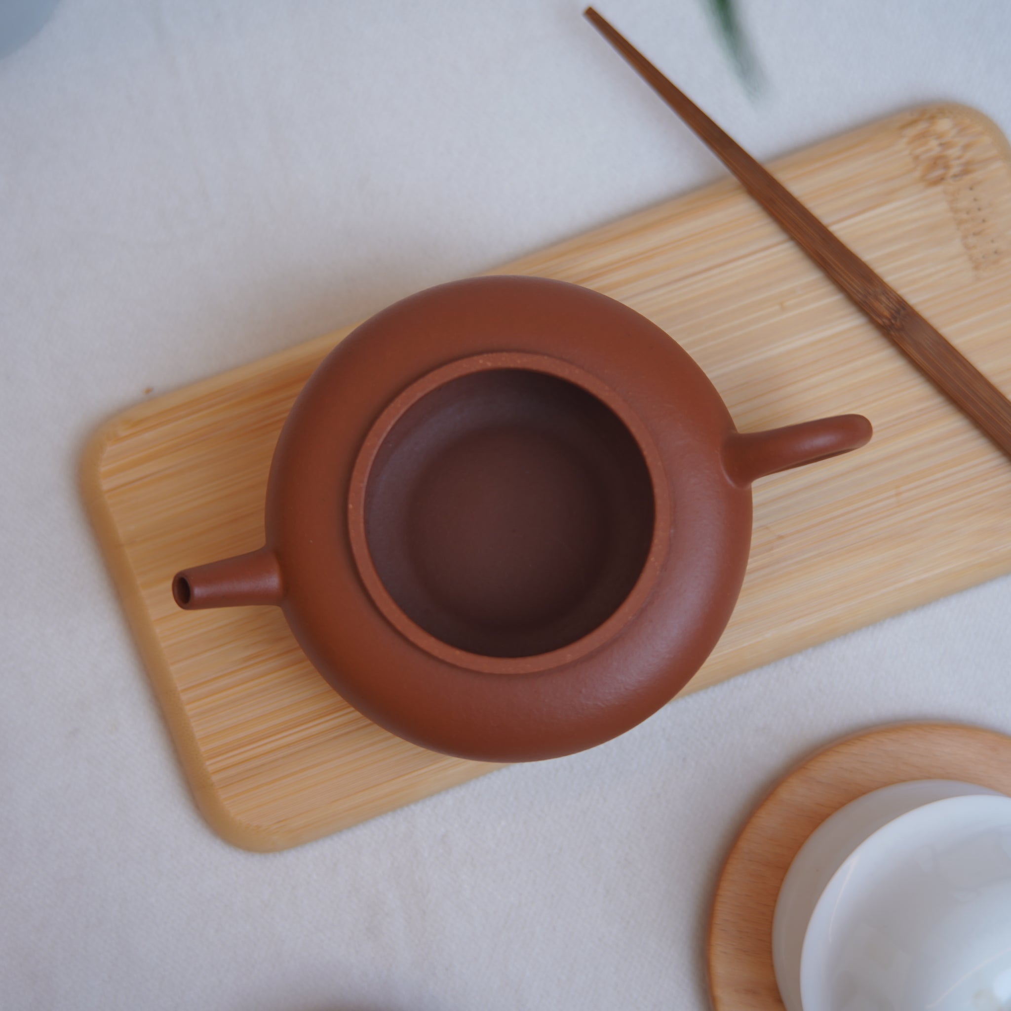 *New Product*【笠hatpot】fully handmade red clay imitation ancient purple clay teapot