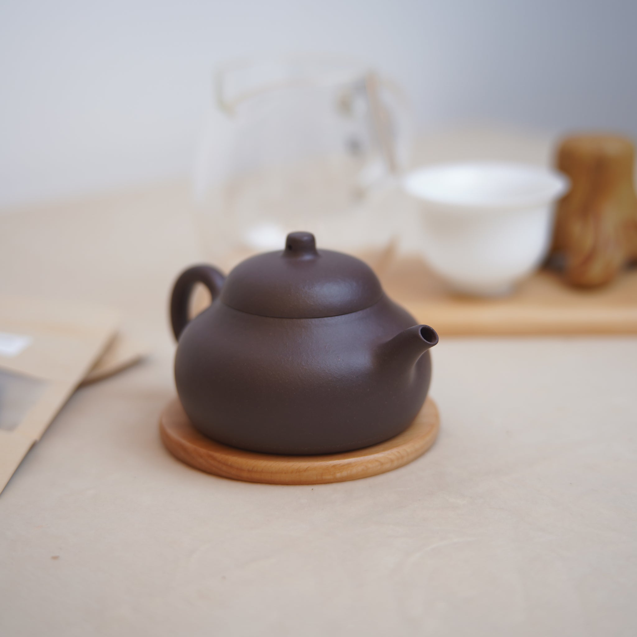 *New Product* [Bianpu] Fully handmade purple clay and purple clay teapot